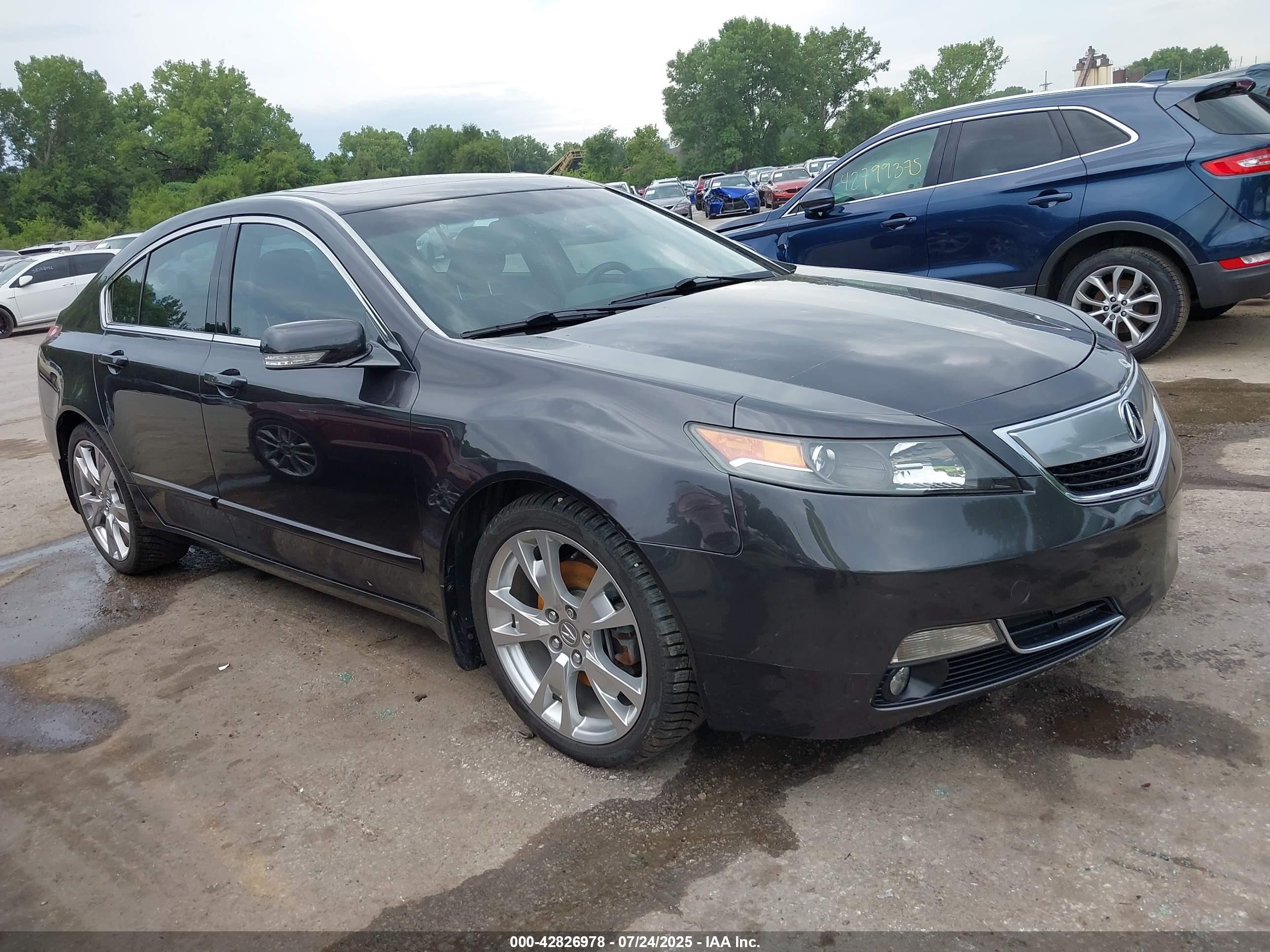 2014 Acura TL Advance, VIN 19UUA9F73EA002903 — Fresh water flood