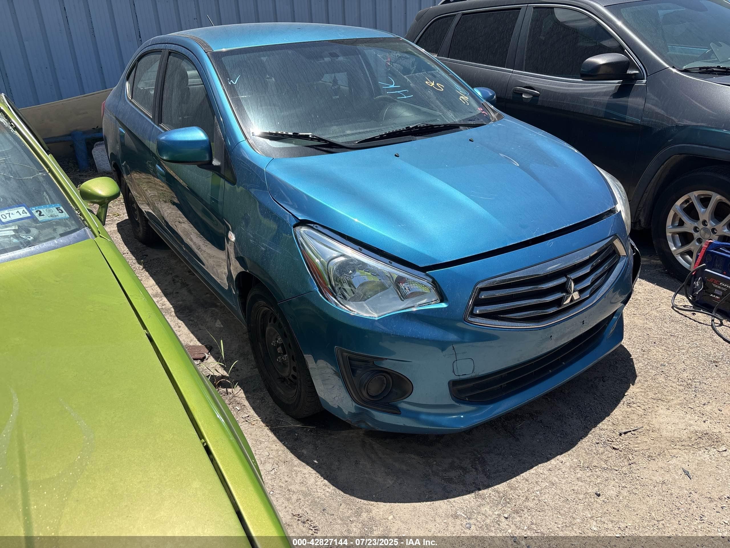 2019 Mitsubishi Mirage ES, VIN ML32F3FJ2KHF03466 — Auction photo