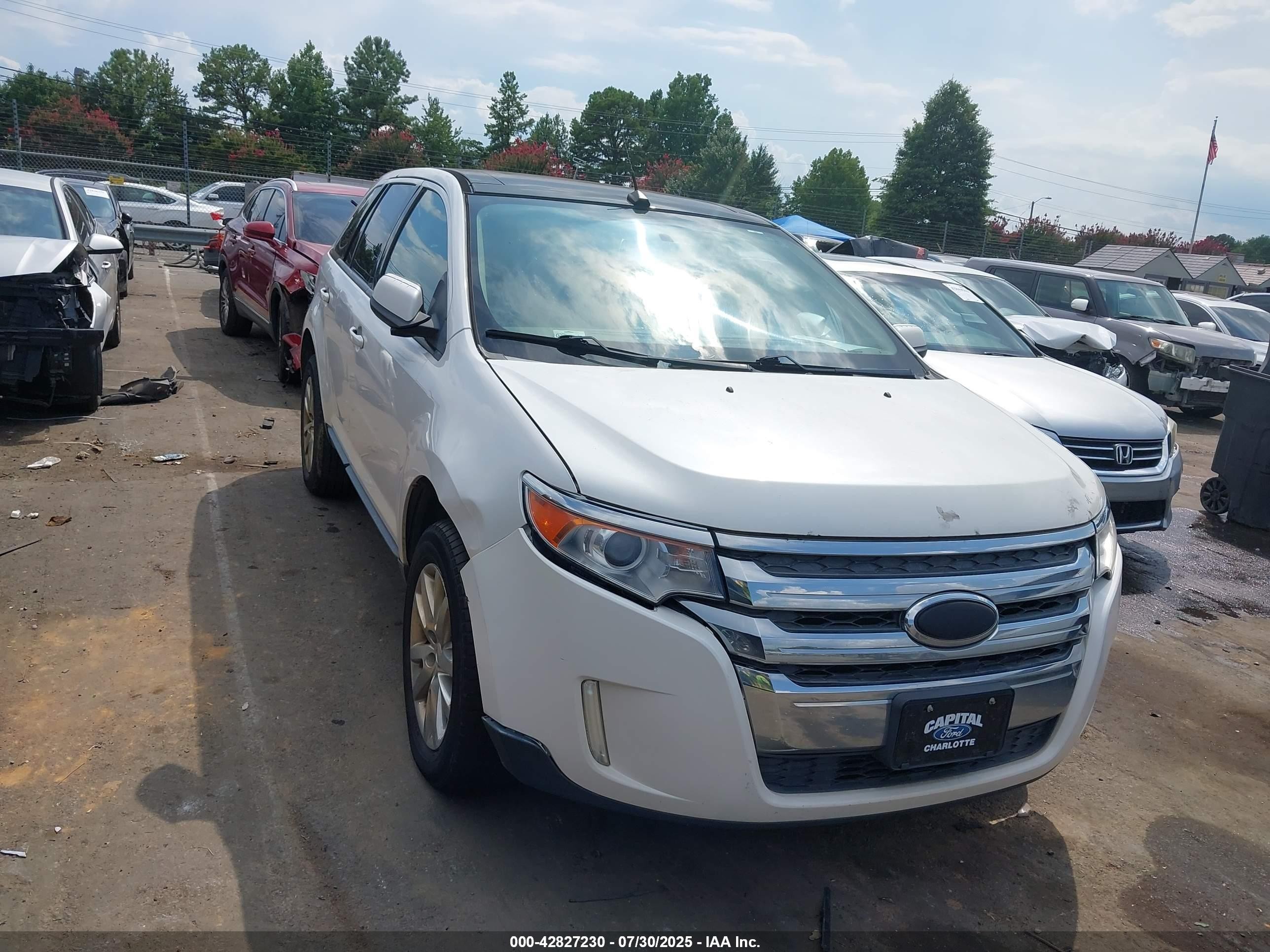 2013 Ford Edge SEL, VIN 2FMDK4JC0DBC10254 — Front end