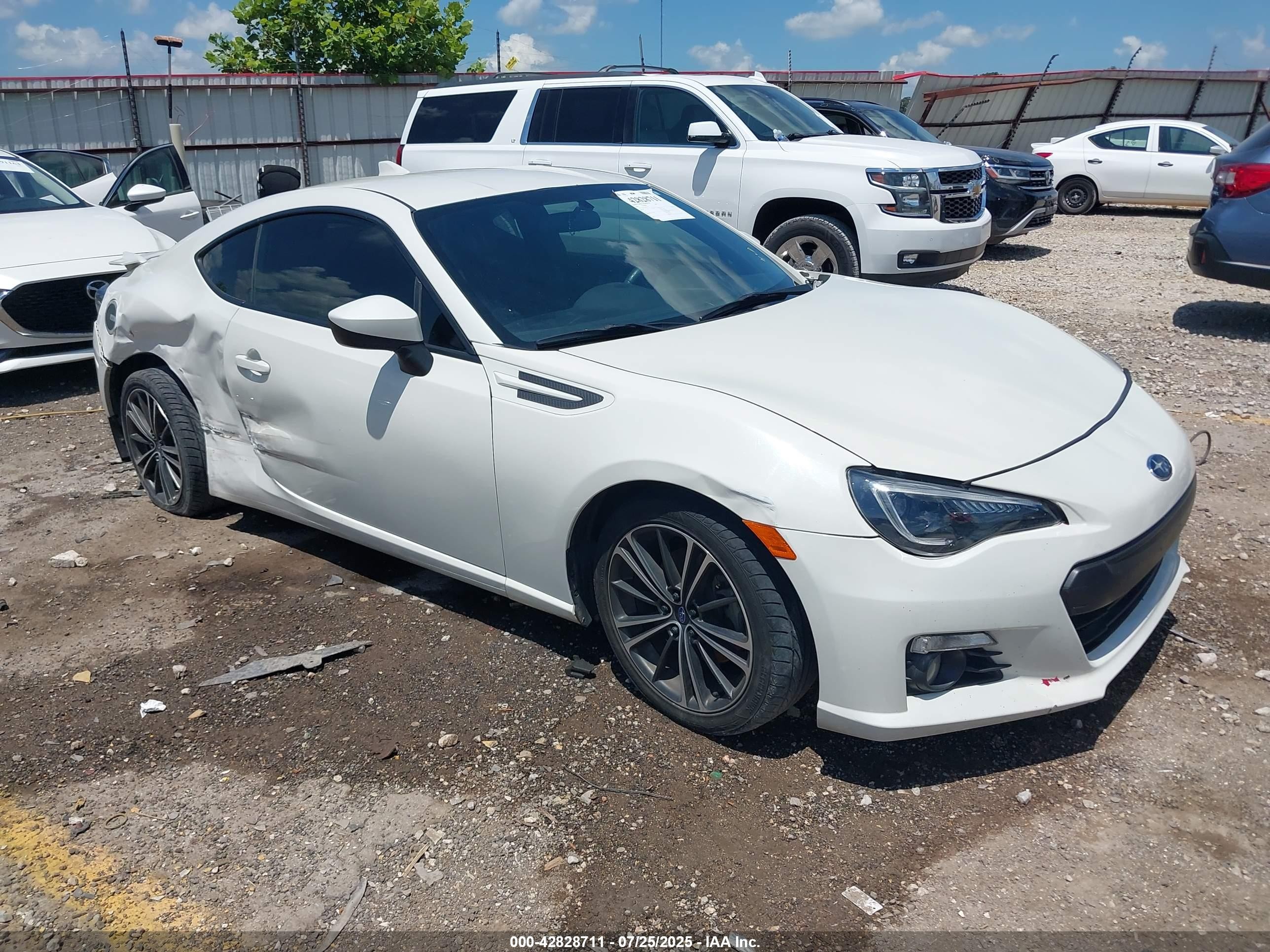 2015 Subaru BRZ Limited, VIN JF1ZCAC18F9603071 — Side