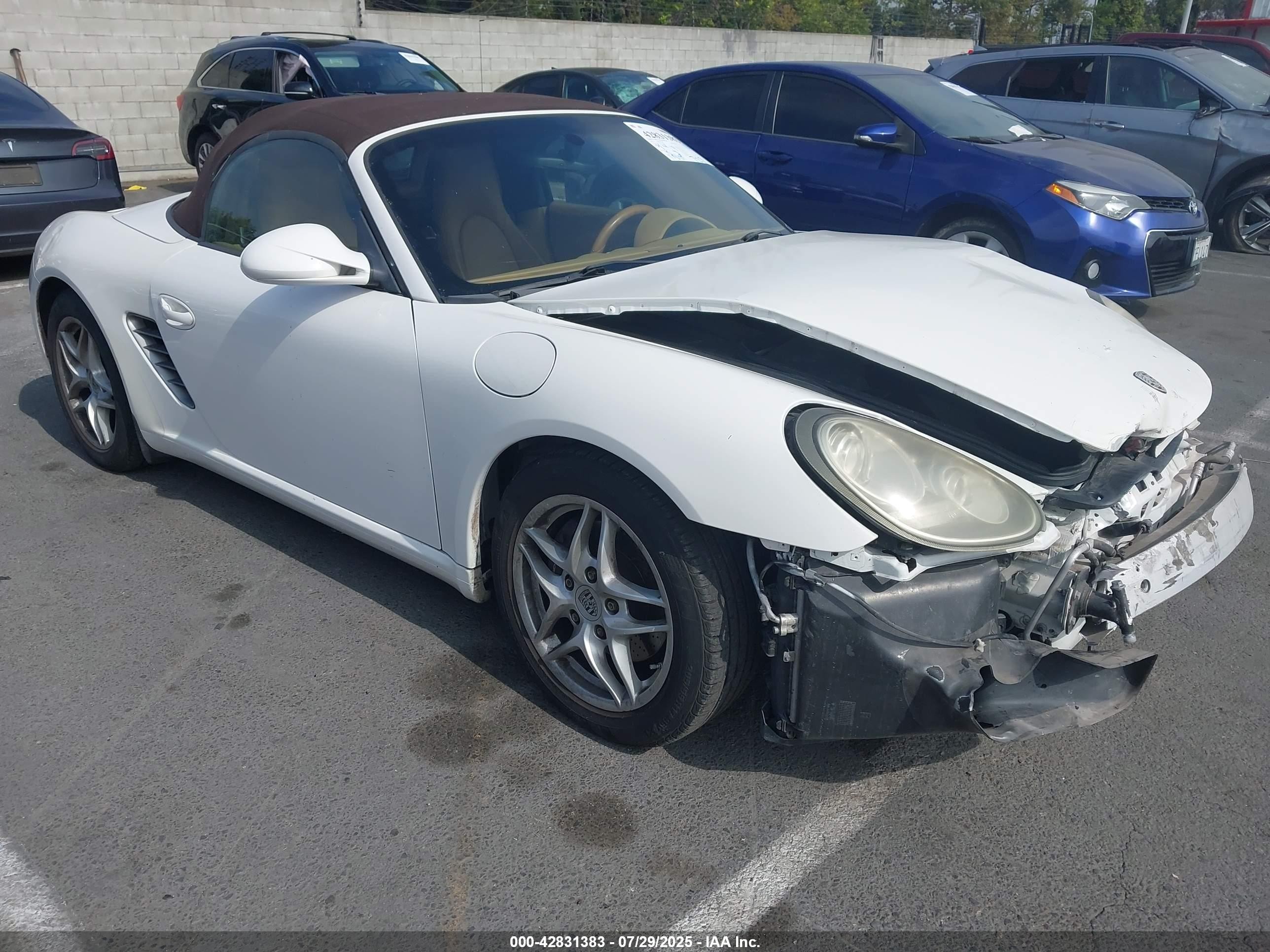 2012 Porsche Boxster, VIN WP0CA2A87CS710225 — Auction photo