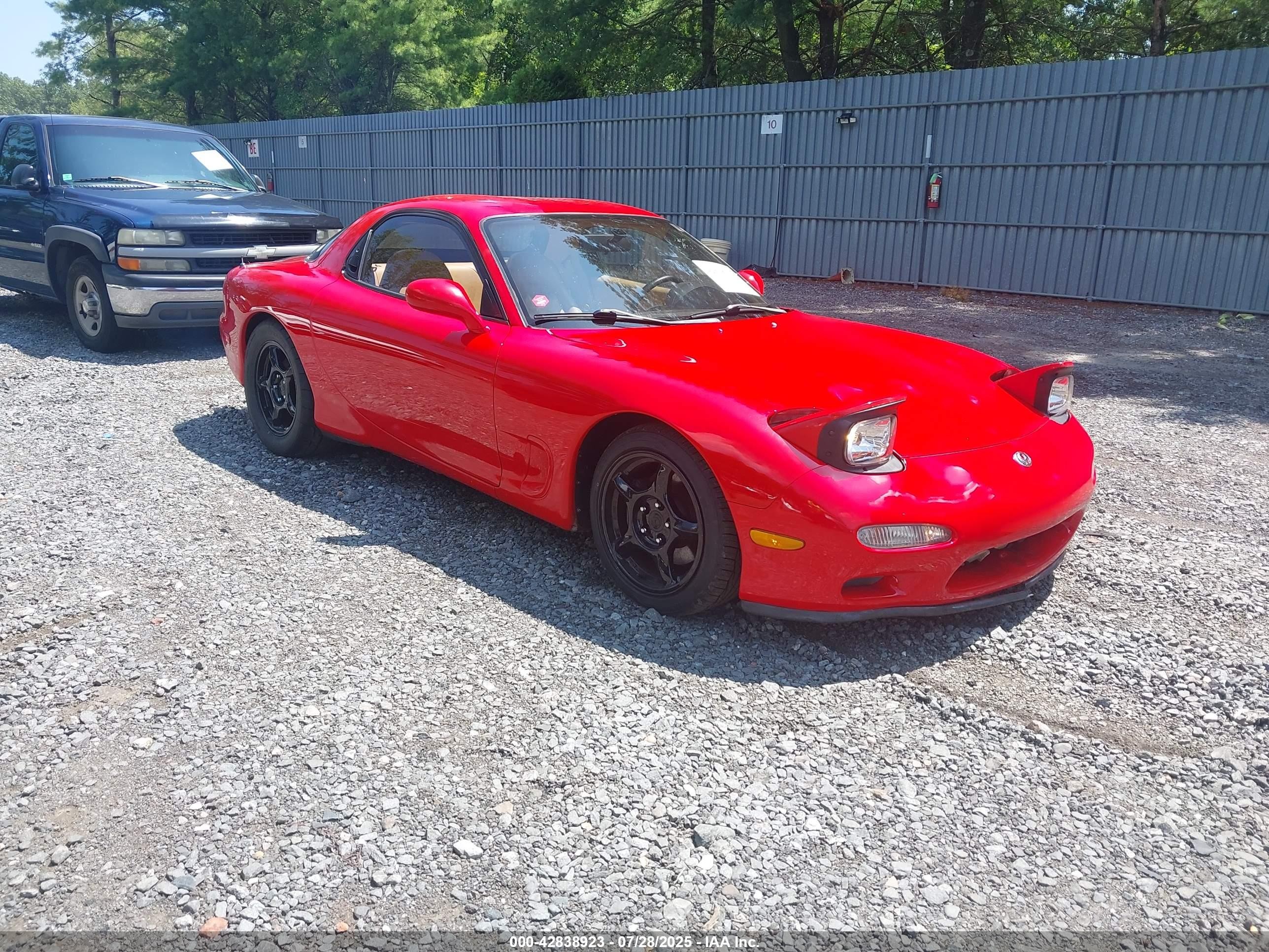 1993 Mazda RX-7, VIN JM1FD3316P0202842 — Theft recovery