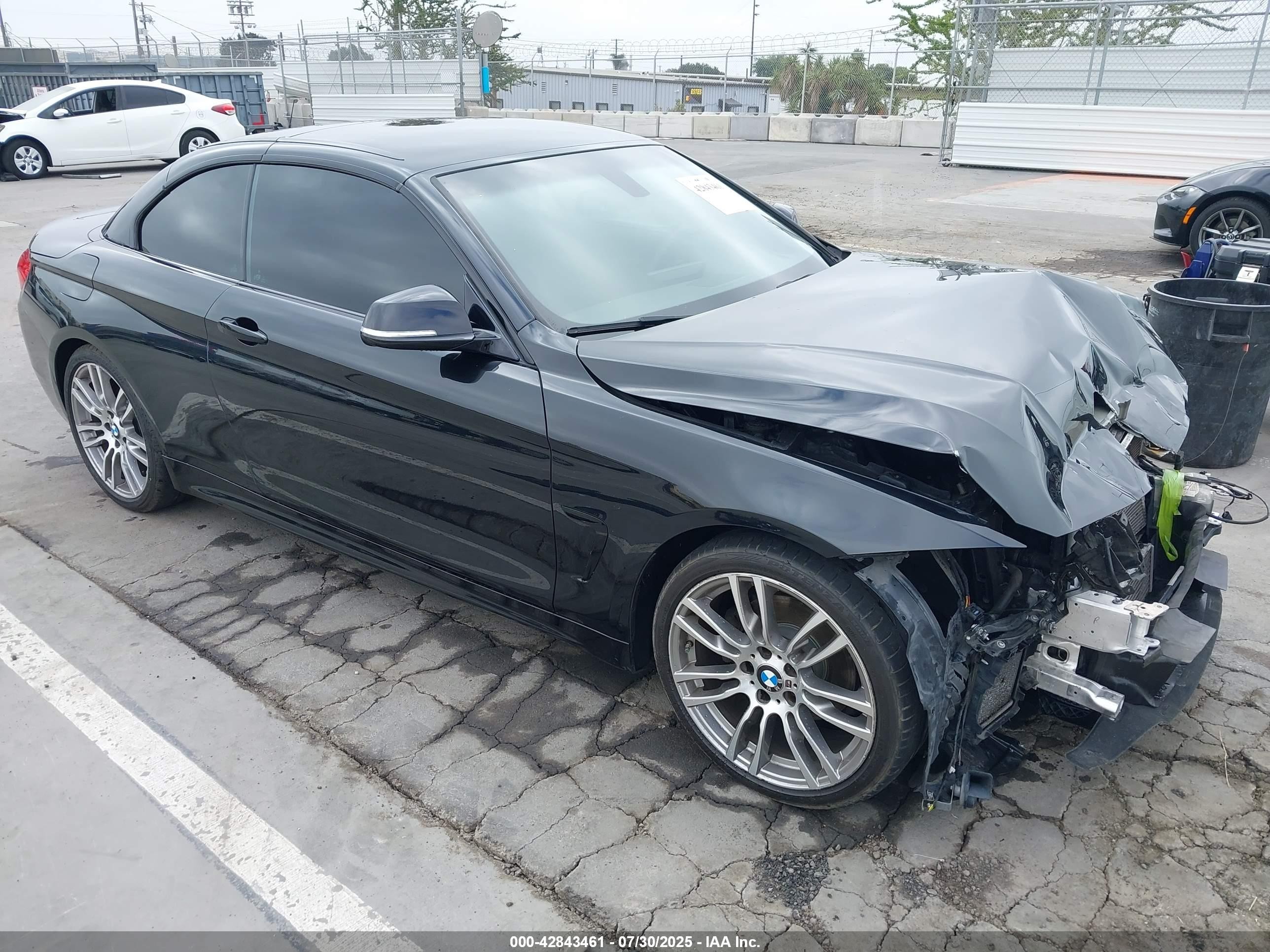 2015 BMW 4 Series 428i, VIN WBA3V7C53F5A24707 — Front end