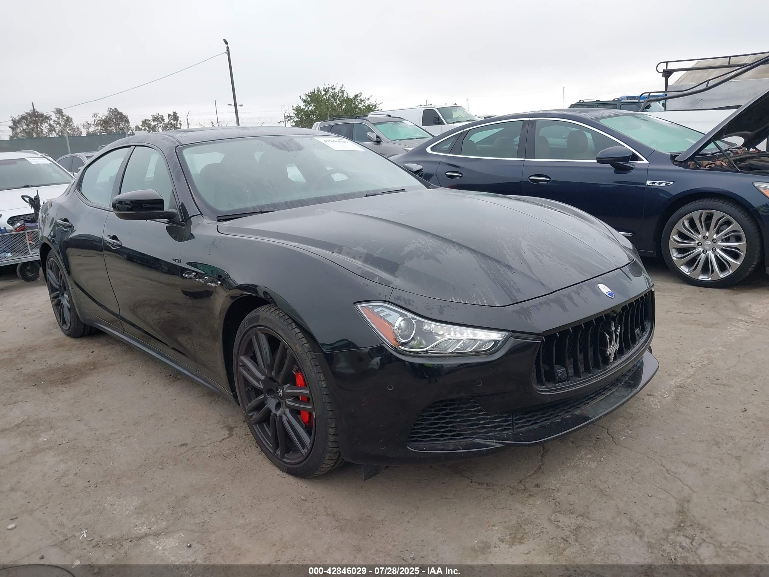 2017 Maserati Ghibli, VIN ZAM57XSS1H1249594 — Roof