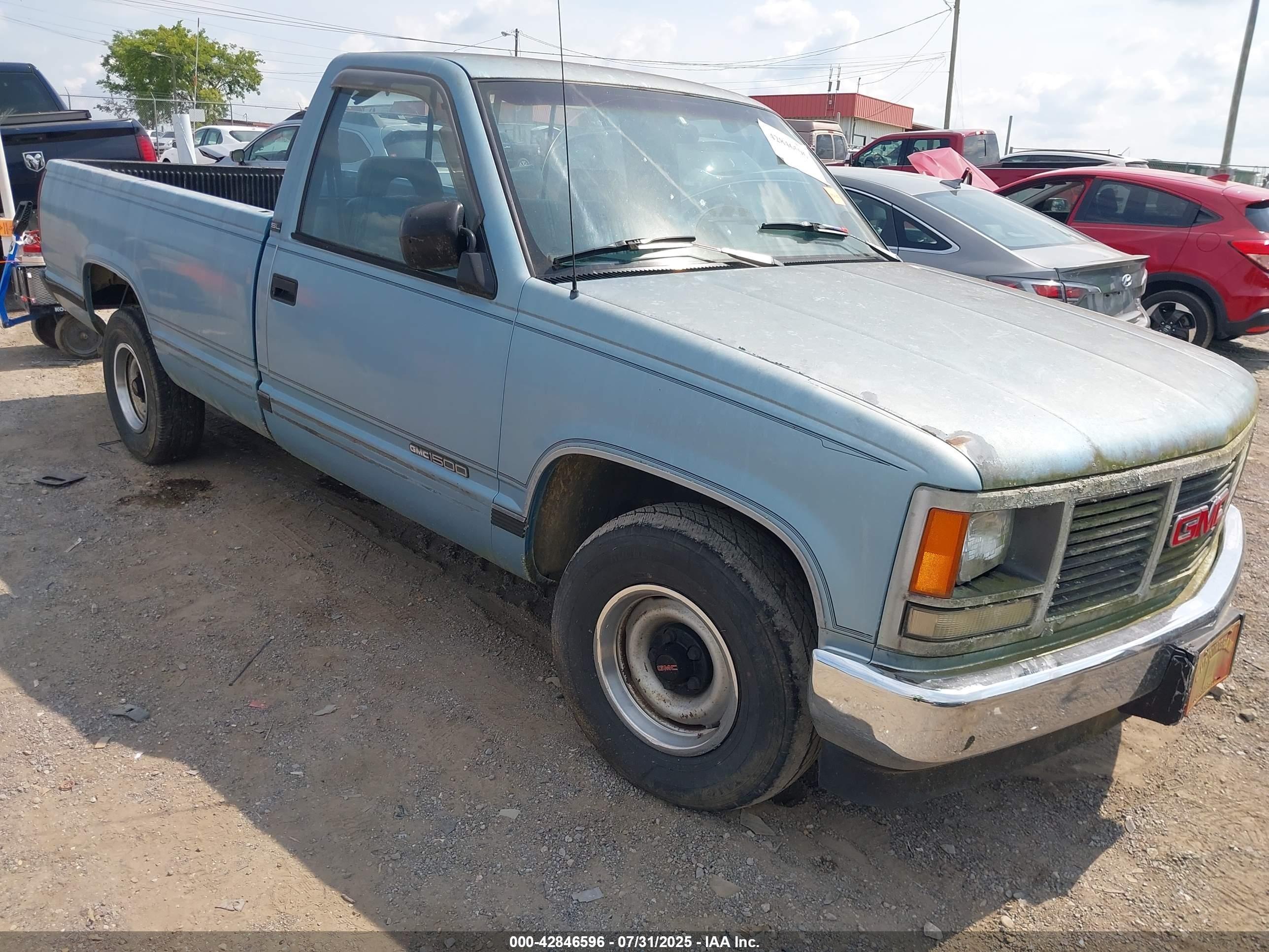 1992 GMC Sierra 1500, VIN 1GTDC14Z0NZ540040 — Normal wear