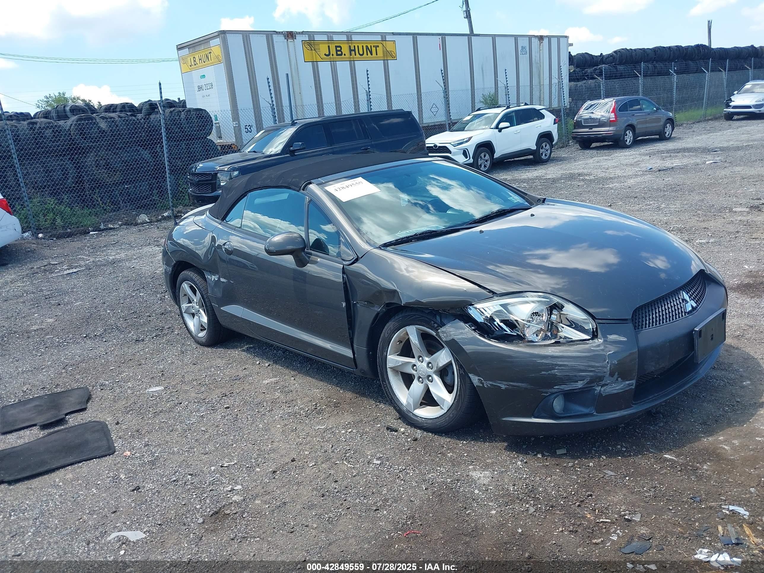2010 Mitsubishi Eclipse GS Sport, VIN 4A37L2EF8AE008850 — Front end