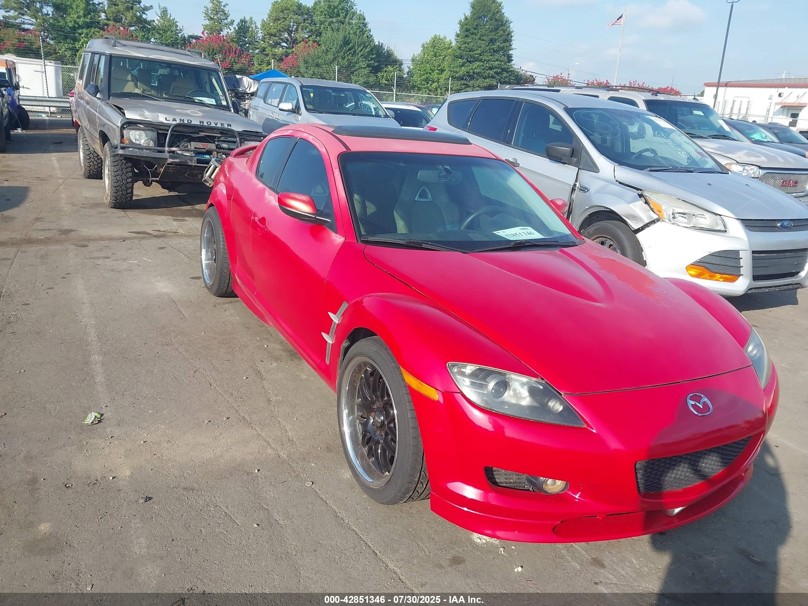 2007 Mazda RX-8 Grand Touring, VIN JM1FE173970209510 — Rear end