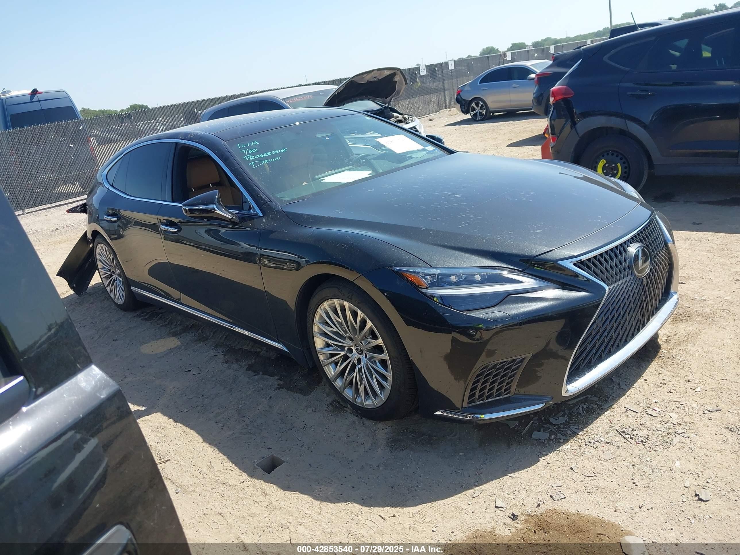 2024 Lexus LS 500, VIN JTHD51FF5R5019629 — Зад