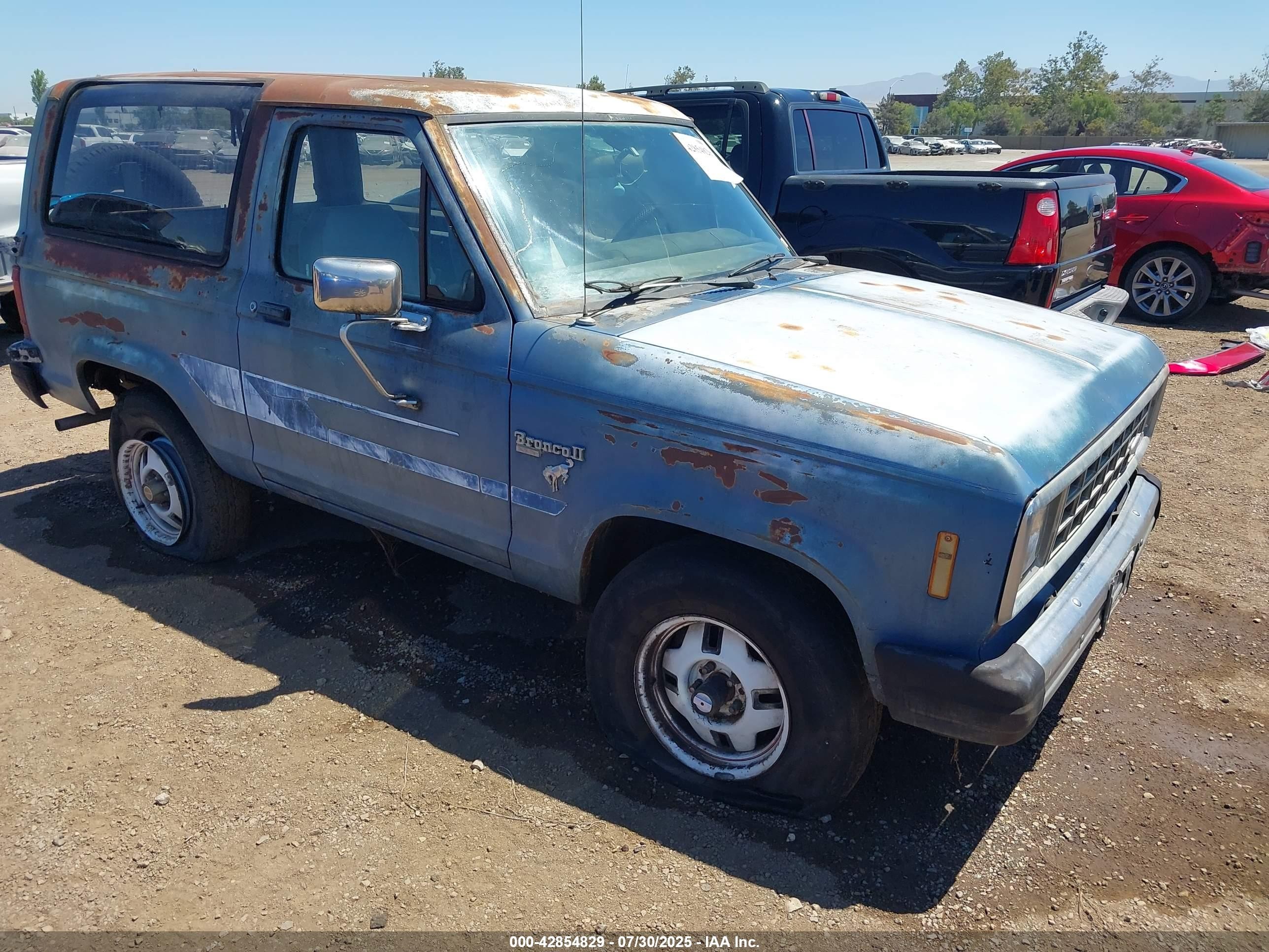 1985 Ford Bronco, VIN 1FMCU14S0FUA93988 — Normal wear