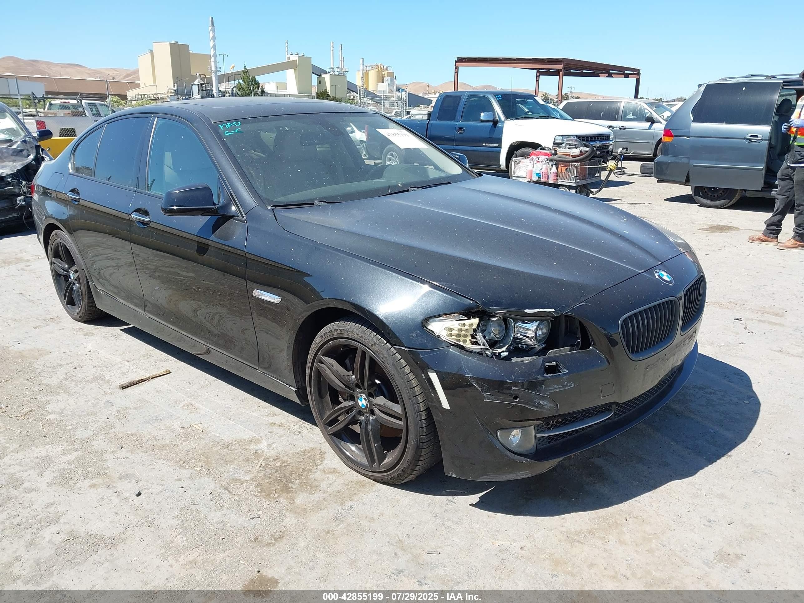 2011 BMW 5 Series 550i, VIN WBAFR9C52BDV58193 — Auction photo