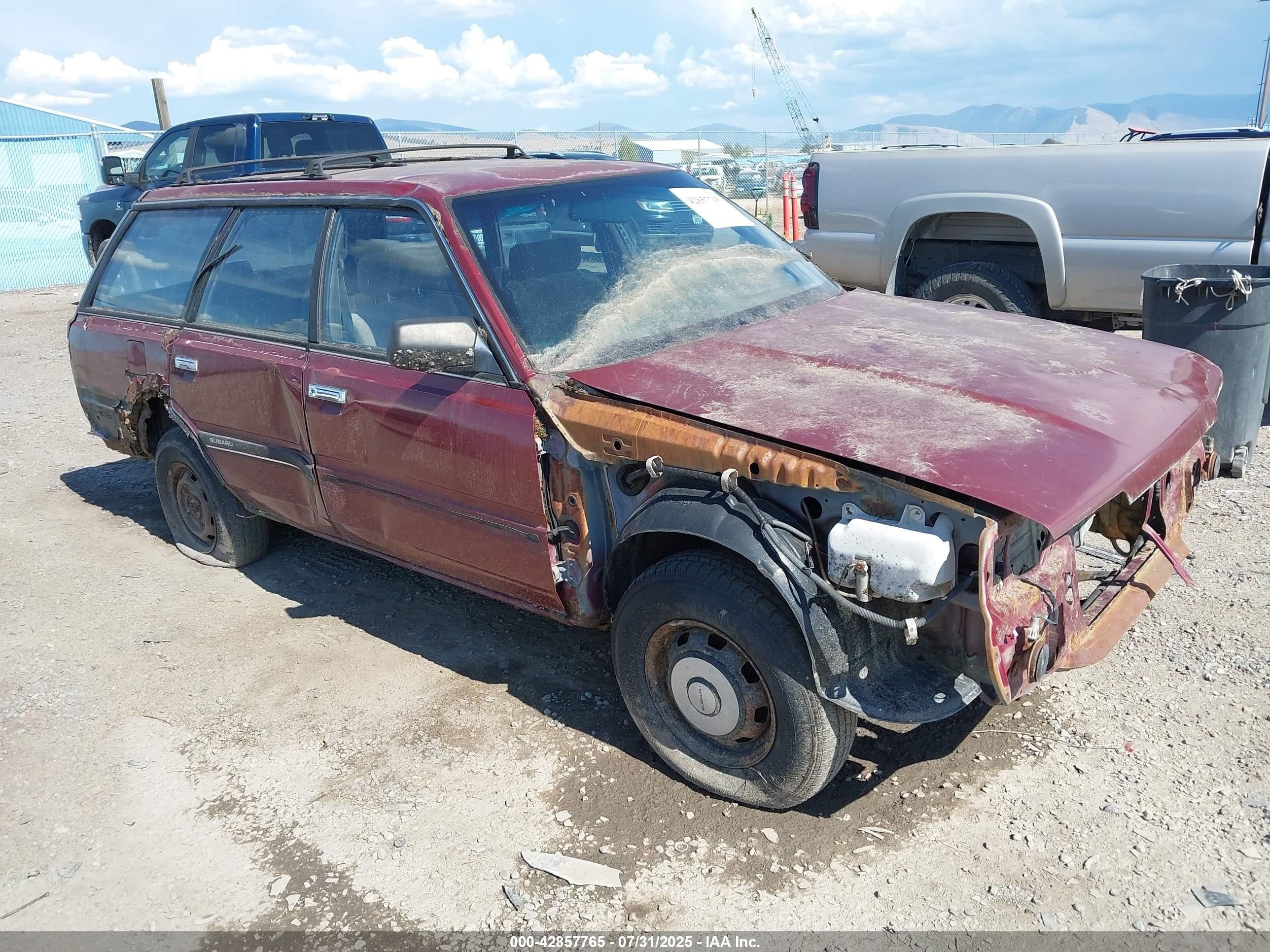 1986 Subaru GL, VIN JF2AN53BXGE456523 — All over