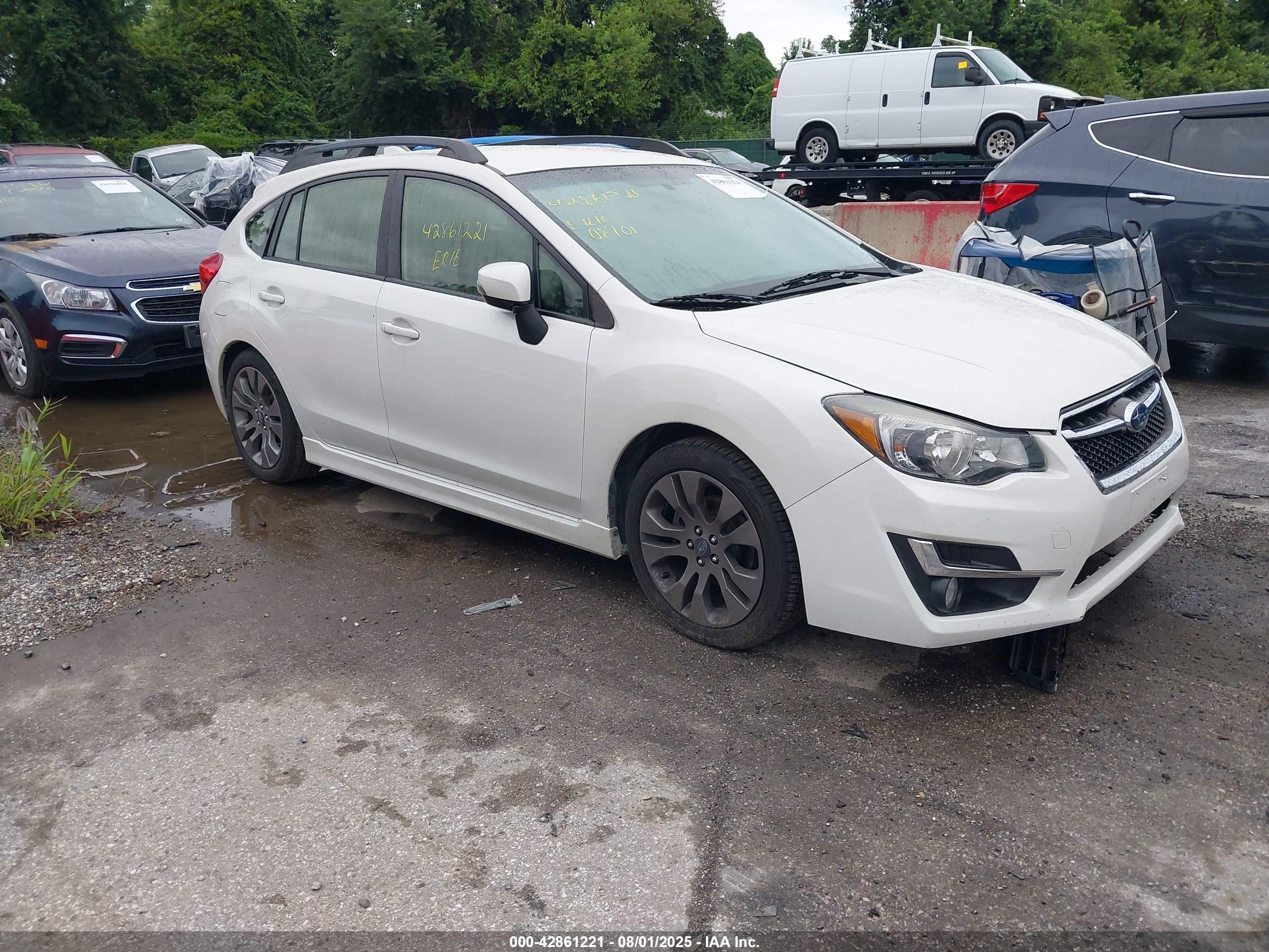 2016 Subaru Impreza Special Sports Limited, VIN JF1GPAU64GH270901 — Storm