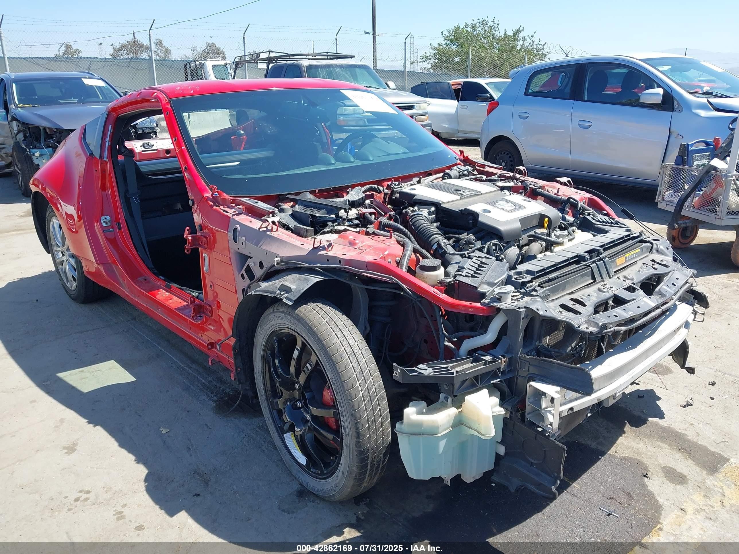 2013 Nissan 370Z, VIN JN1AZ4EH0DM381186 — Theft recovery