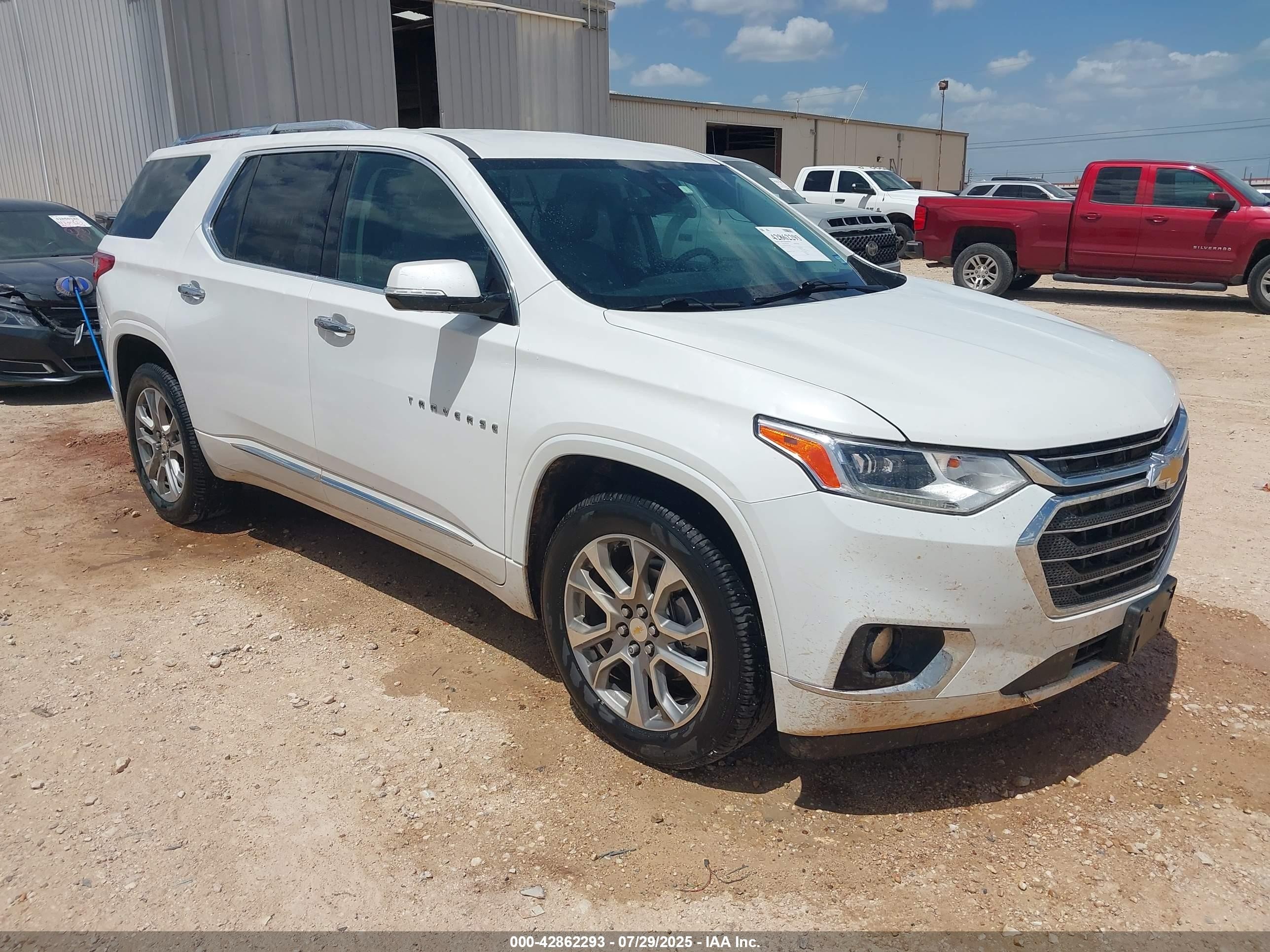 2019 Chevrolet Traverse Premier, VIN 1GNERKKW9KJ305560 — Hail