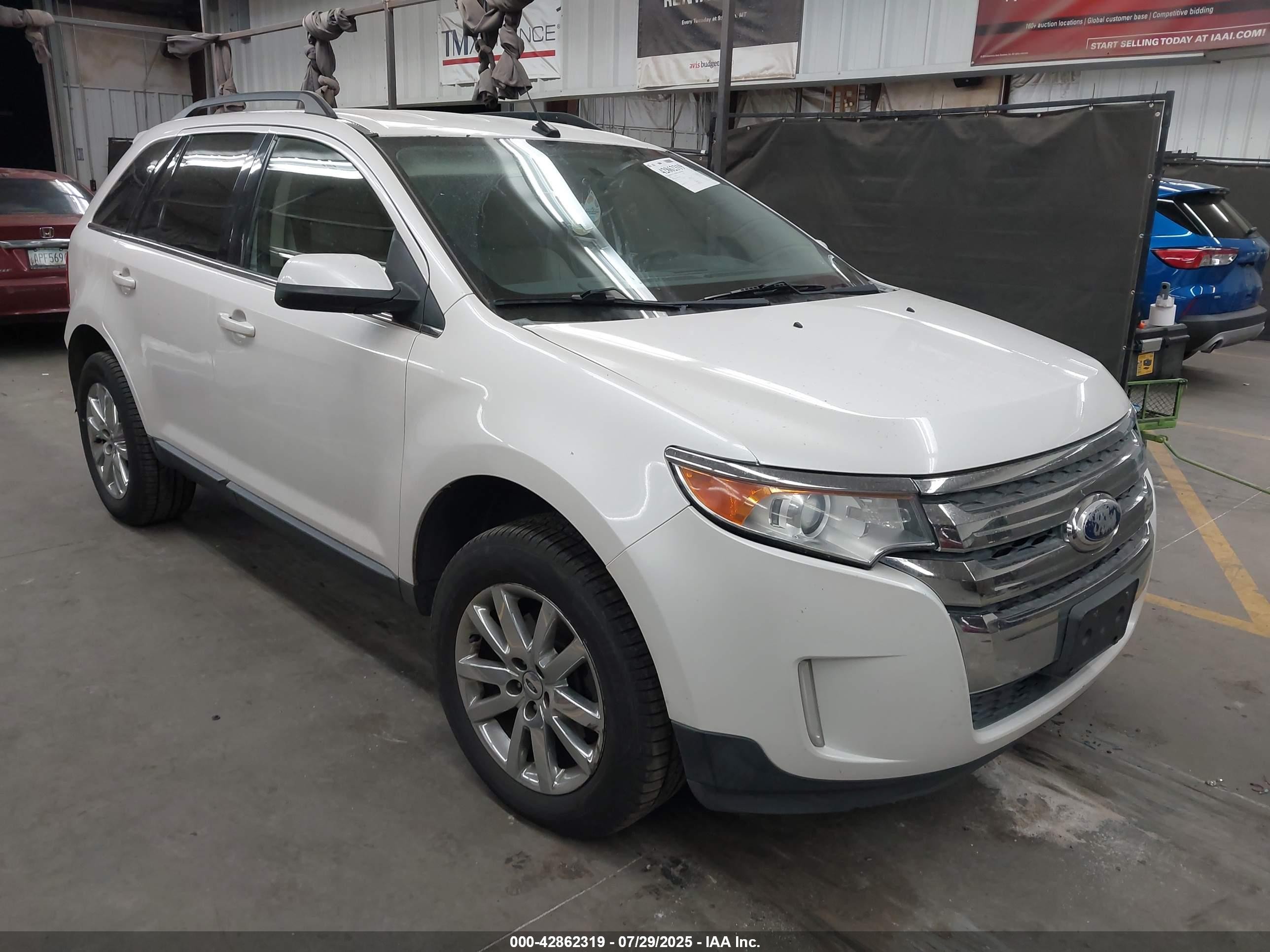 2013 Ford Edge Limited, VIN 2FMDK4KC1DBA14550 — Rear end
