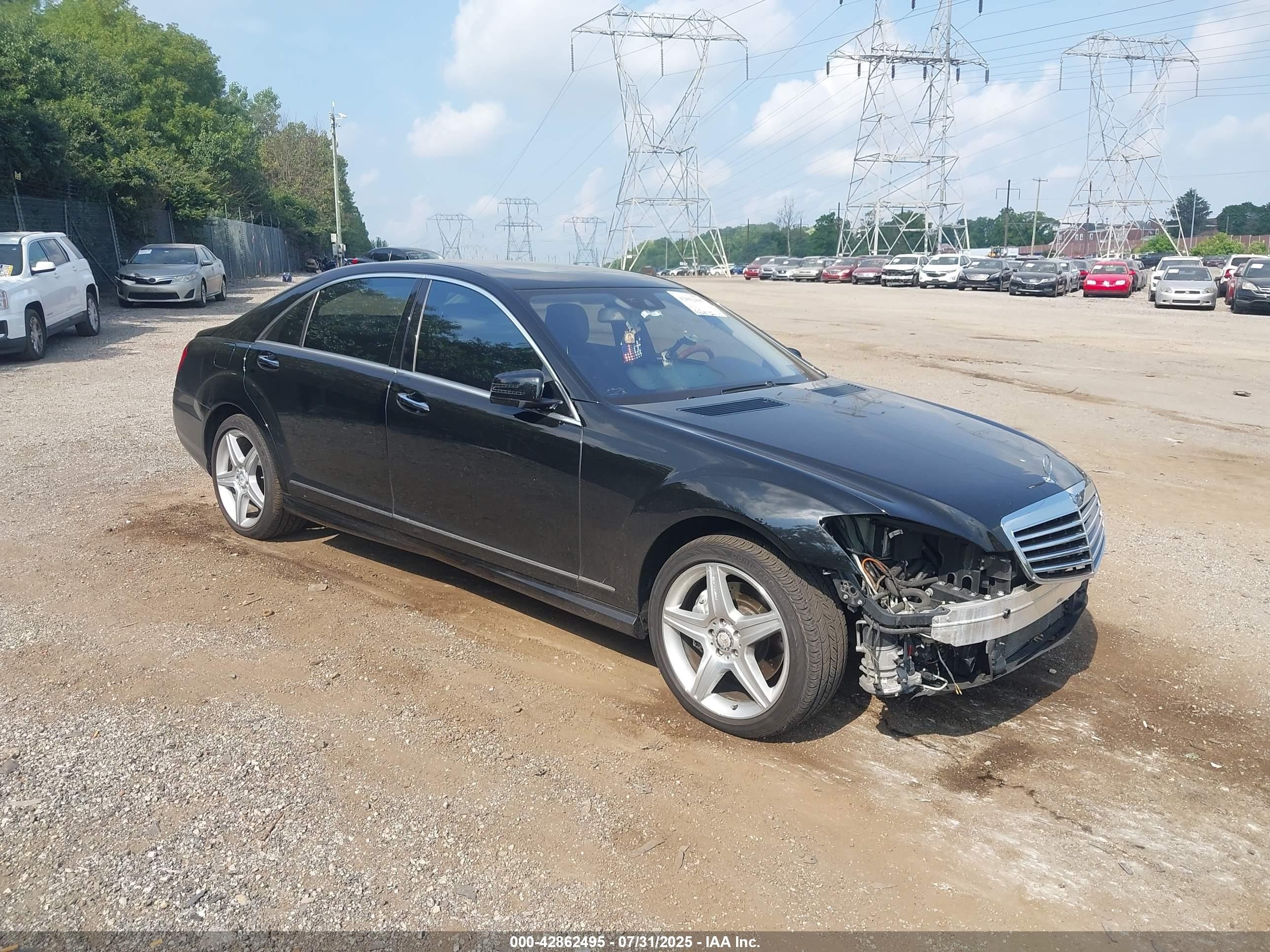 2010 Mercedes-Benz S 550, VIN WDDNG8GB6AA327592 — Front end