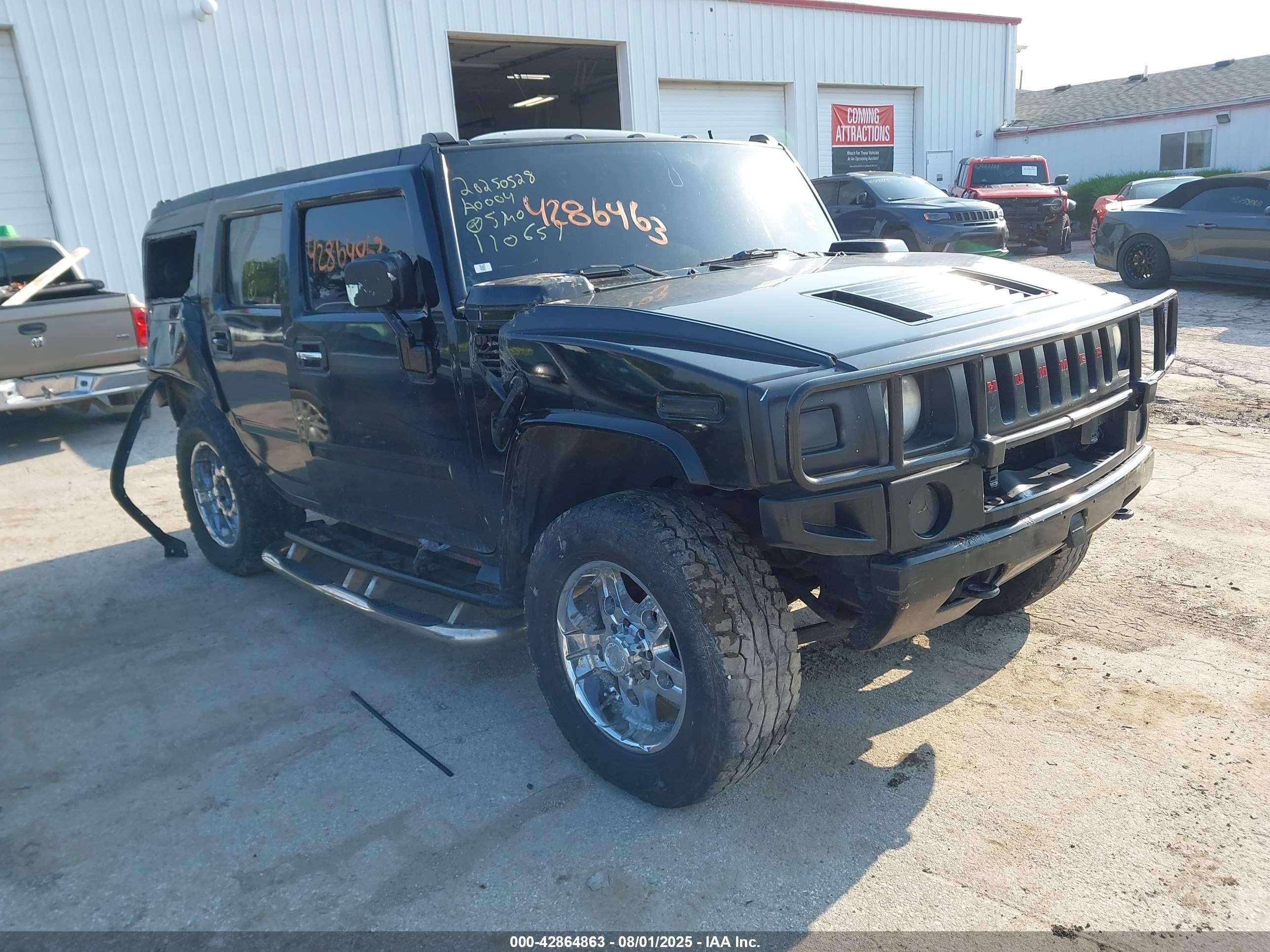 2005 Hummer H2 SUV, VIN 5GRGN23U05H110659 — All over