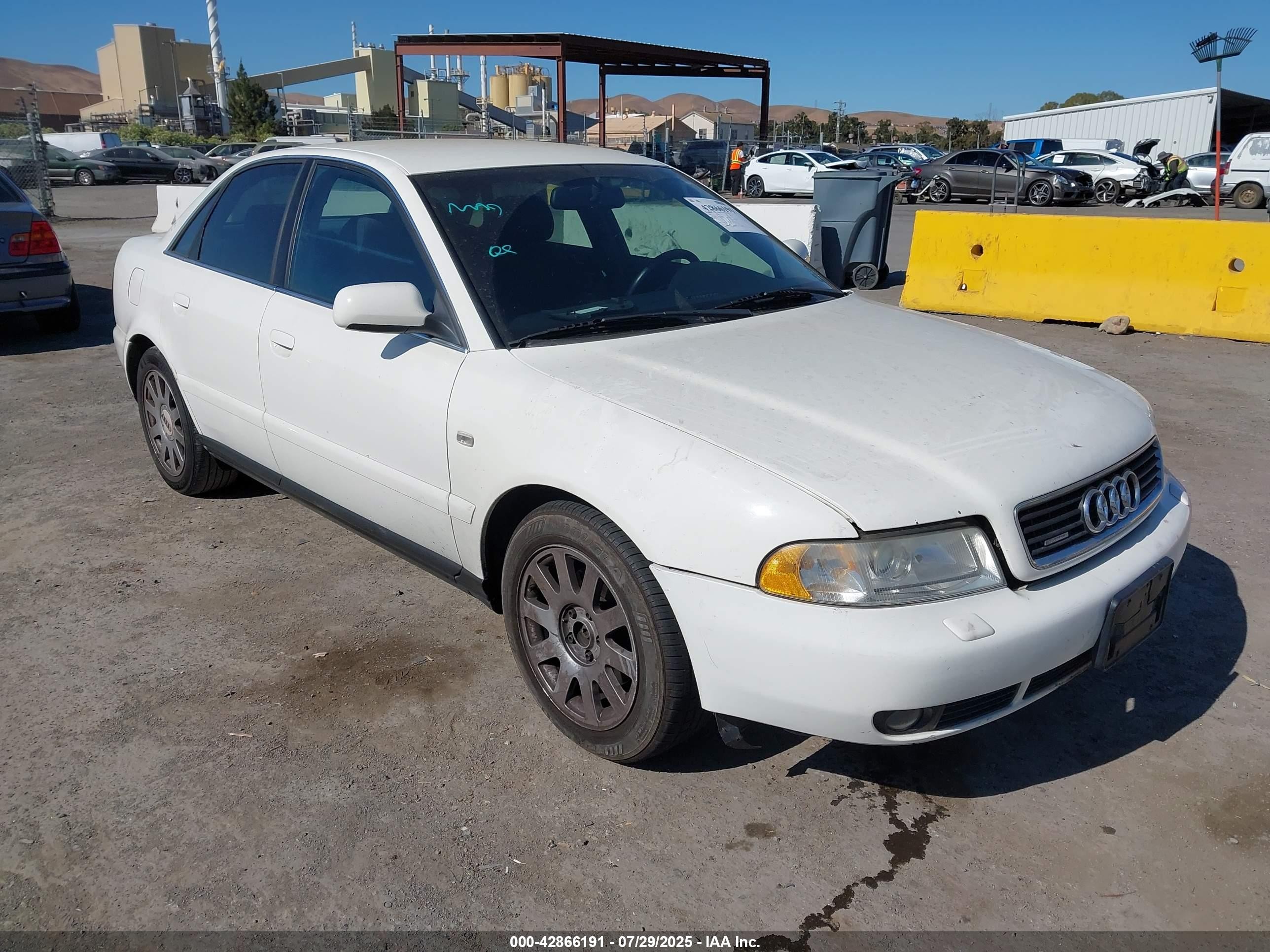 2001 Audi A4, VIN WAUDH68D61A084340 — Normal wear