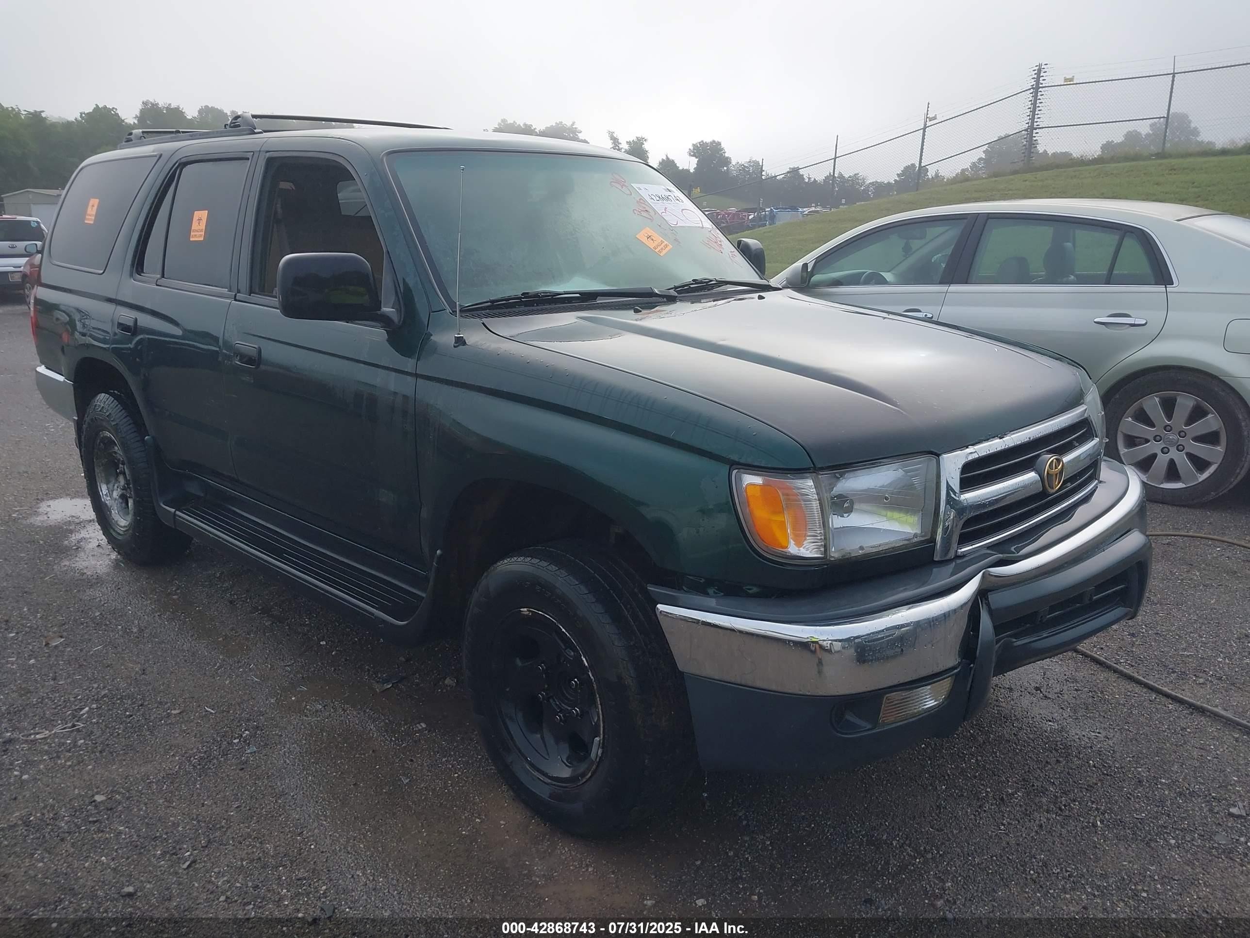 1999 Toyota 4Runner, VIN JT3GM84R2X0041688 — Biohazard / chemical