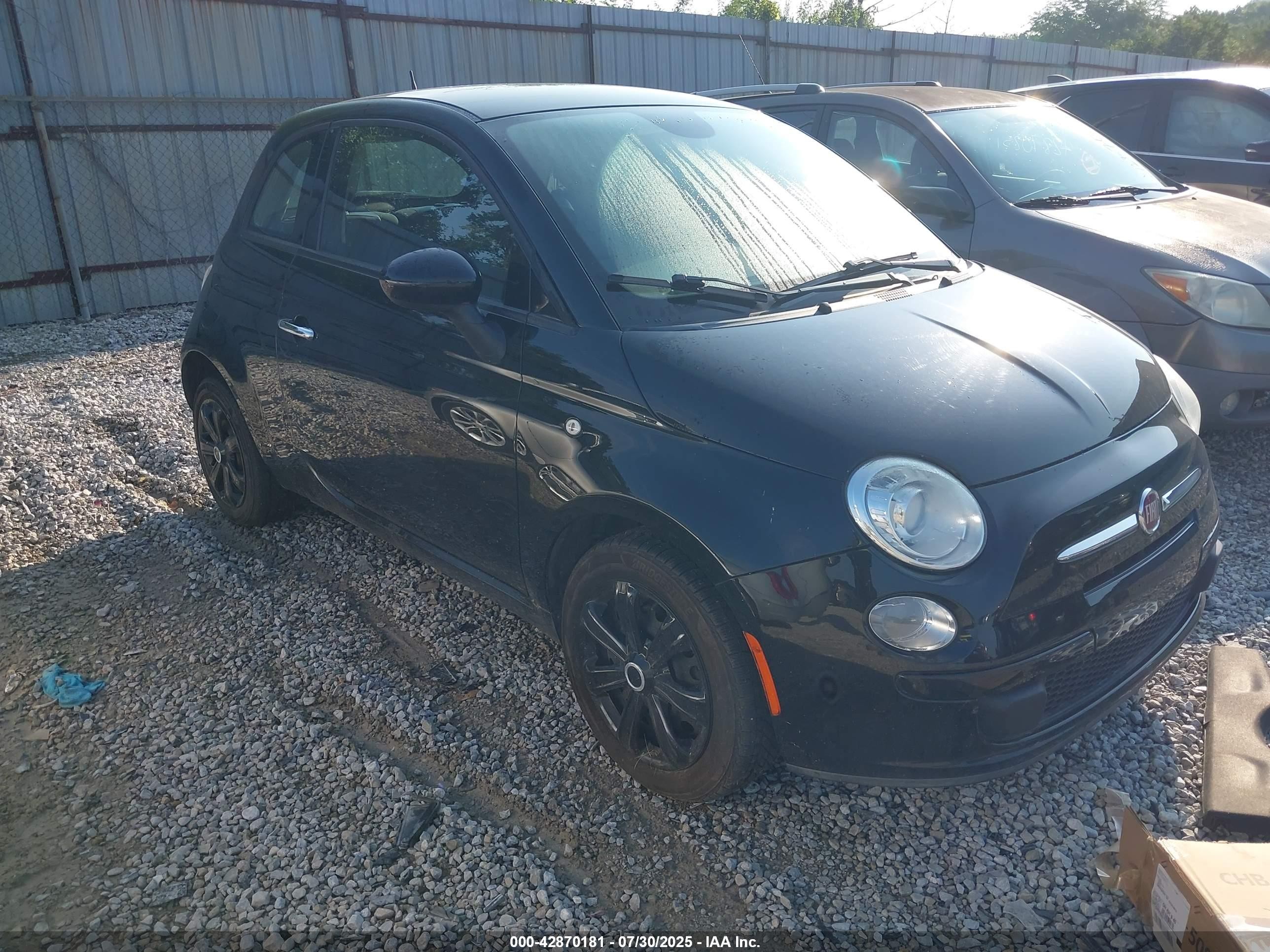 2015 FIAT 500 Pop, VIN 3C3CFFARXFT750369 — Mechanical
