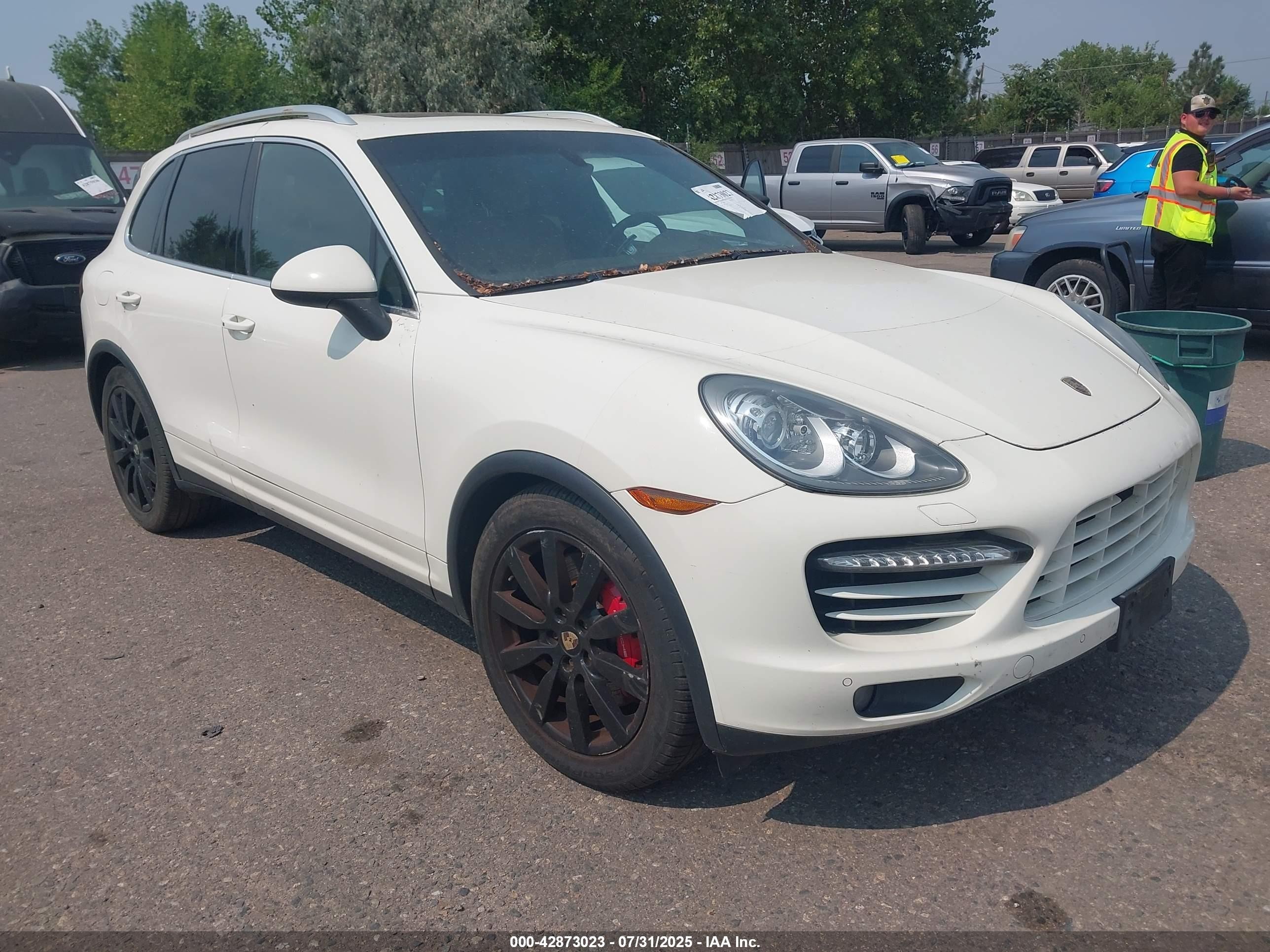 2011 Porsche Cayenne Turbo, VIN WP1AC2A28BLA83894 — Repossession