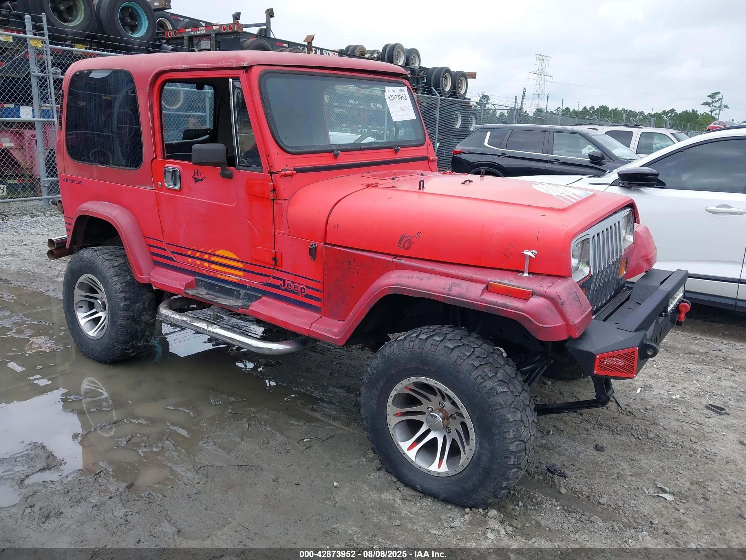 1989 Jeep Wrangler, VIN 2J4FY39M9KJ114493 — All over
