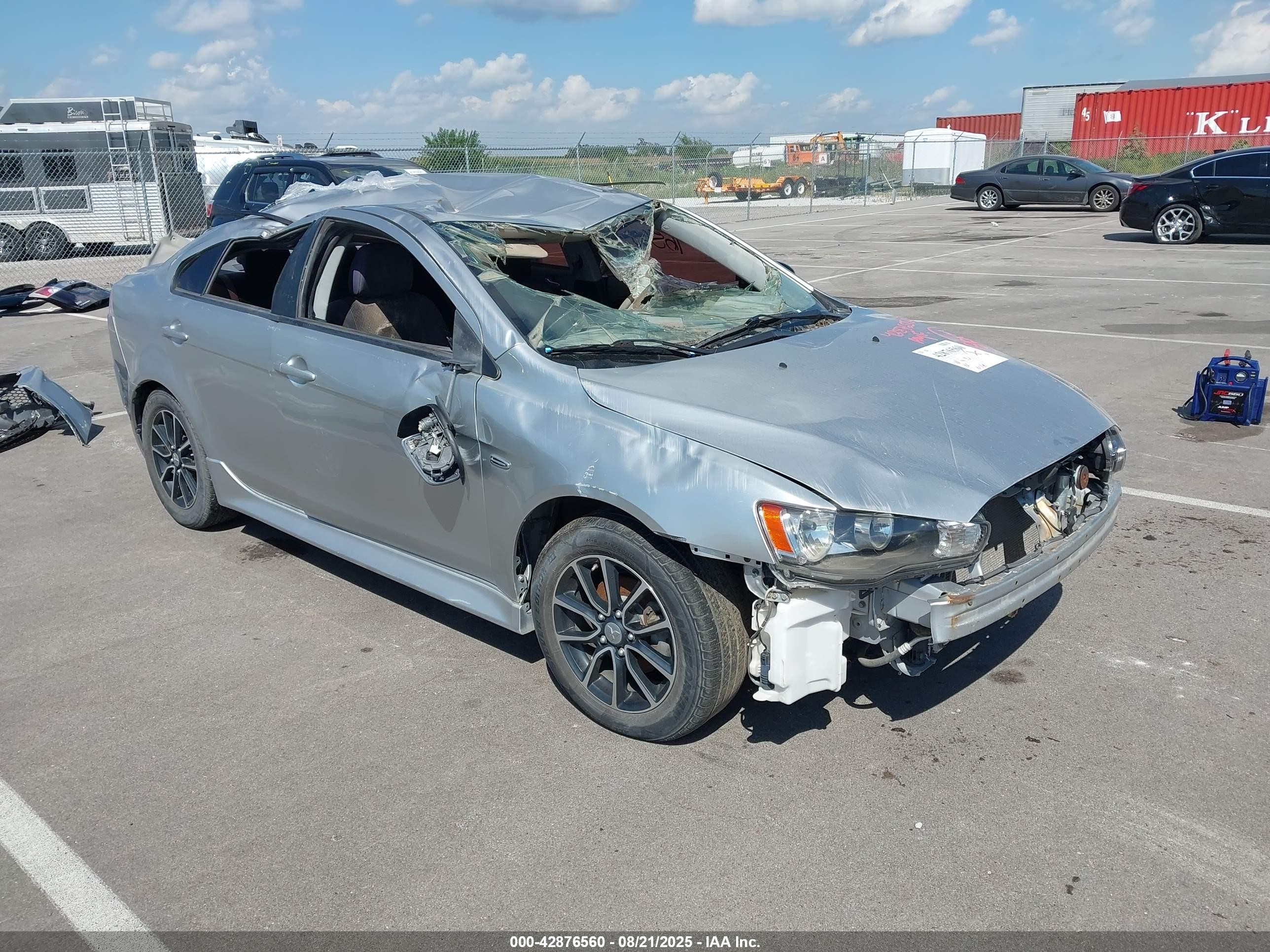 2017 Mitsubishi Lancer ES, VIN JA32U2FUXHU001520 — Storm