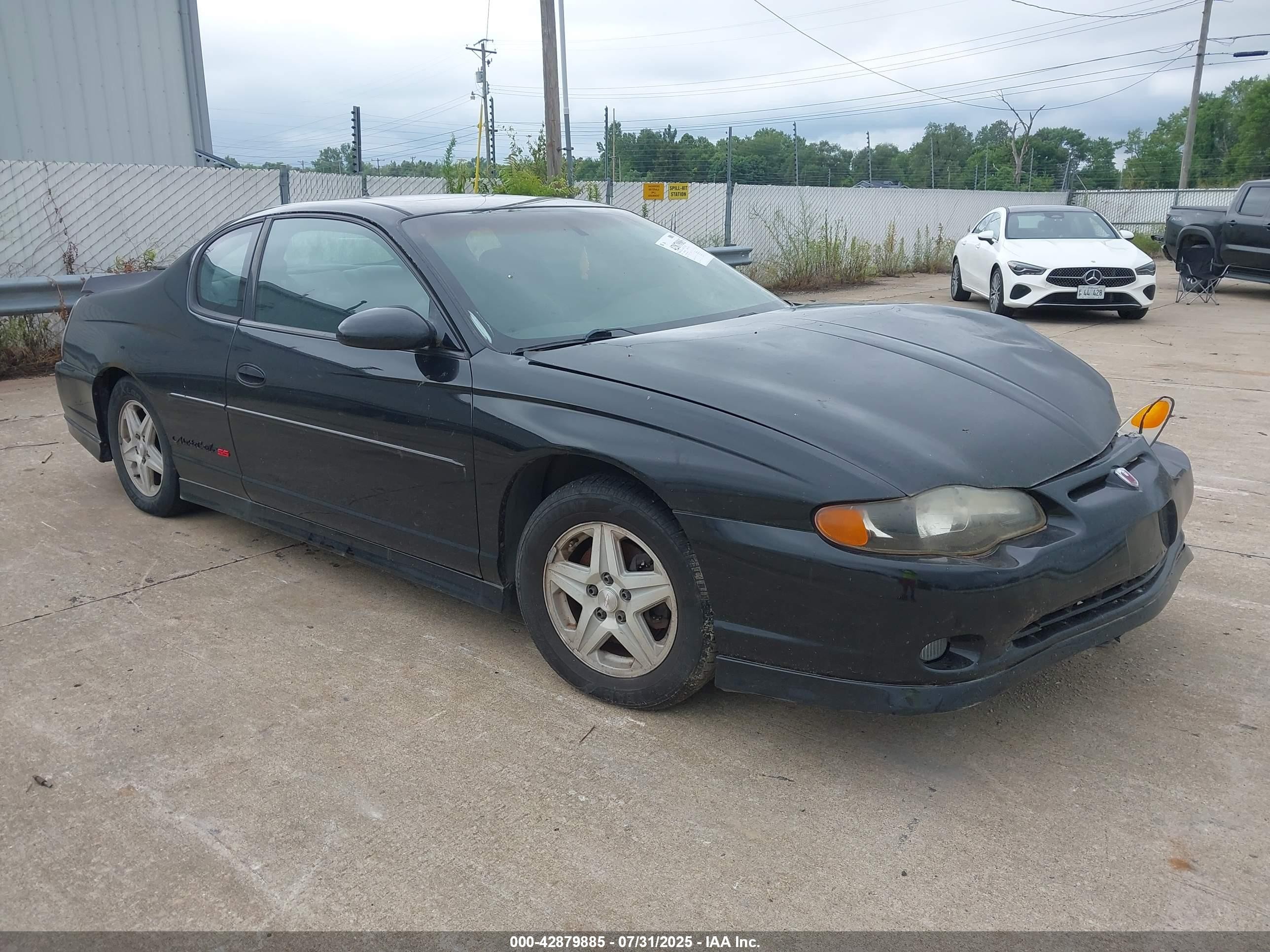 2003 Chevrolet Monte Carlo SS, VIN 2G1WX15K739183325 — Front end