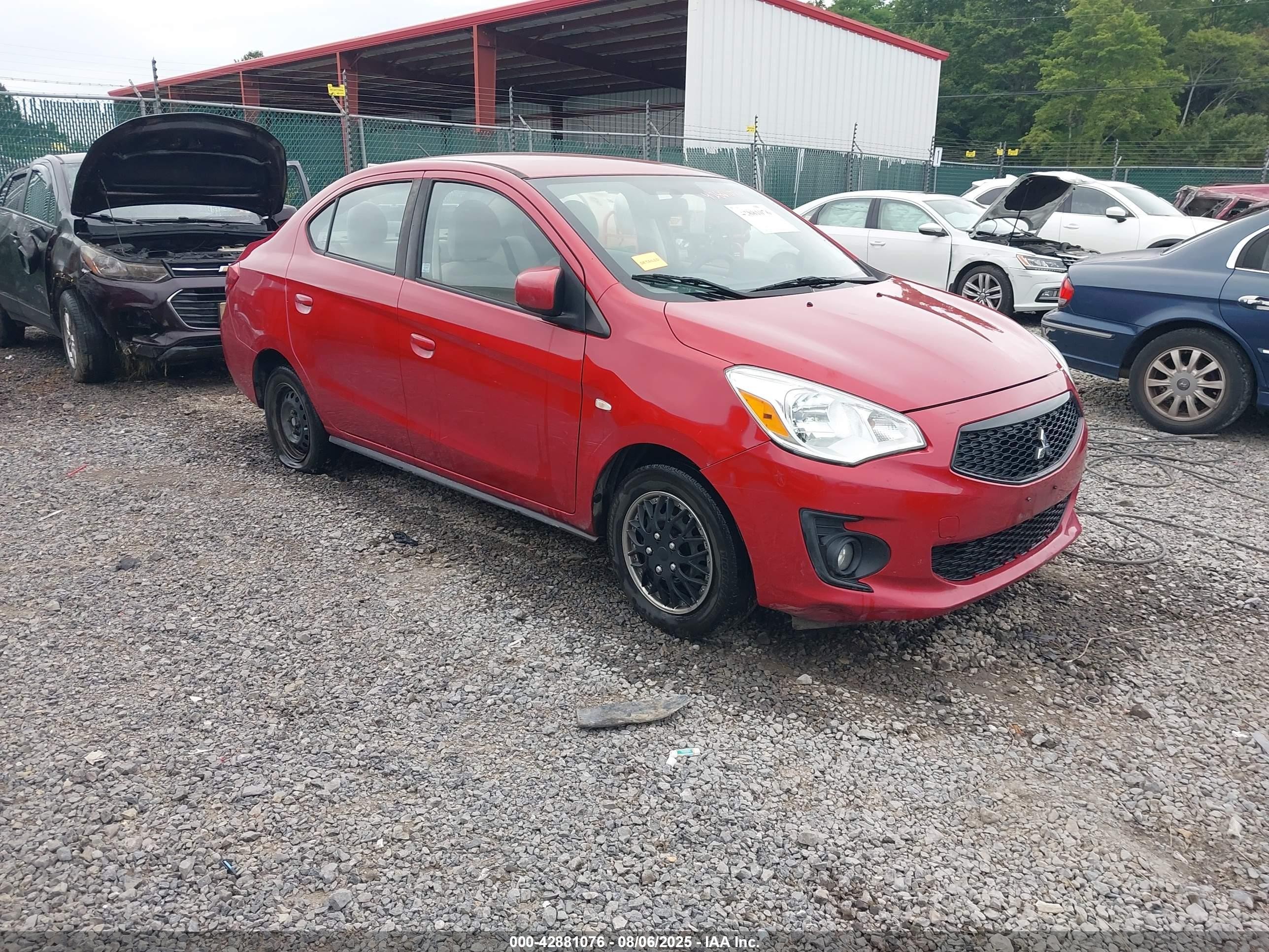 2020 Mitsubishi Mirage ES, VIN ML32F3FJ9LHF07807 — Электрика