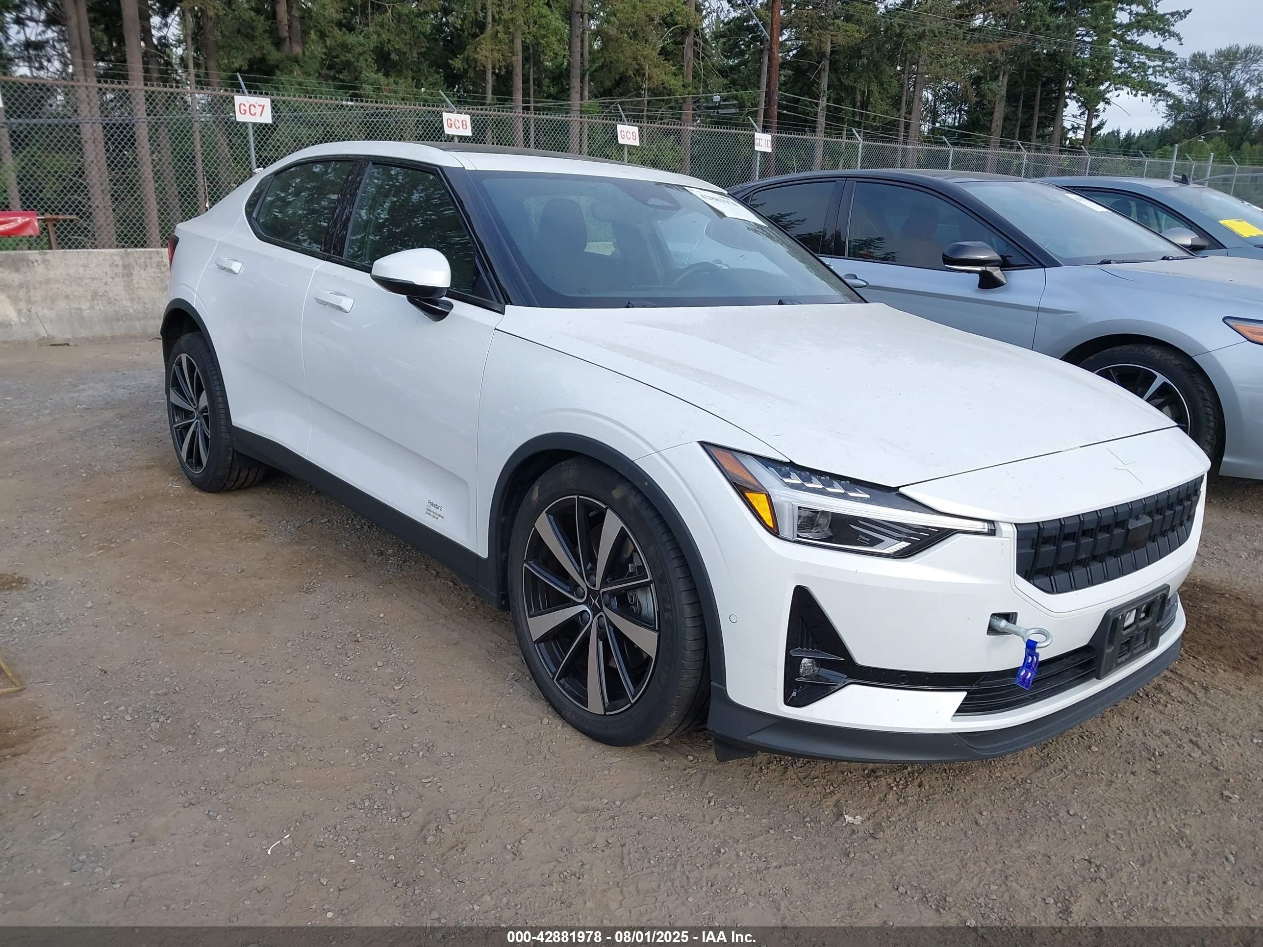 2022 Polestar 2, VIN LPSED3KA3NL079955 — Бок