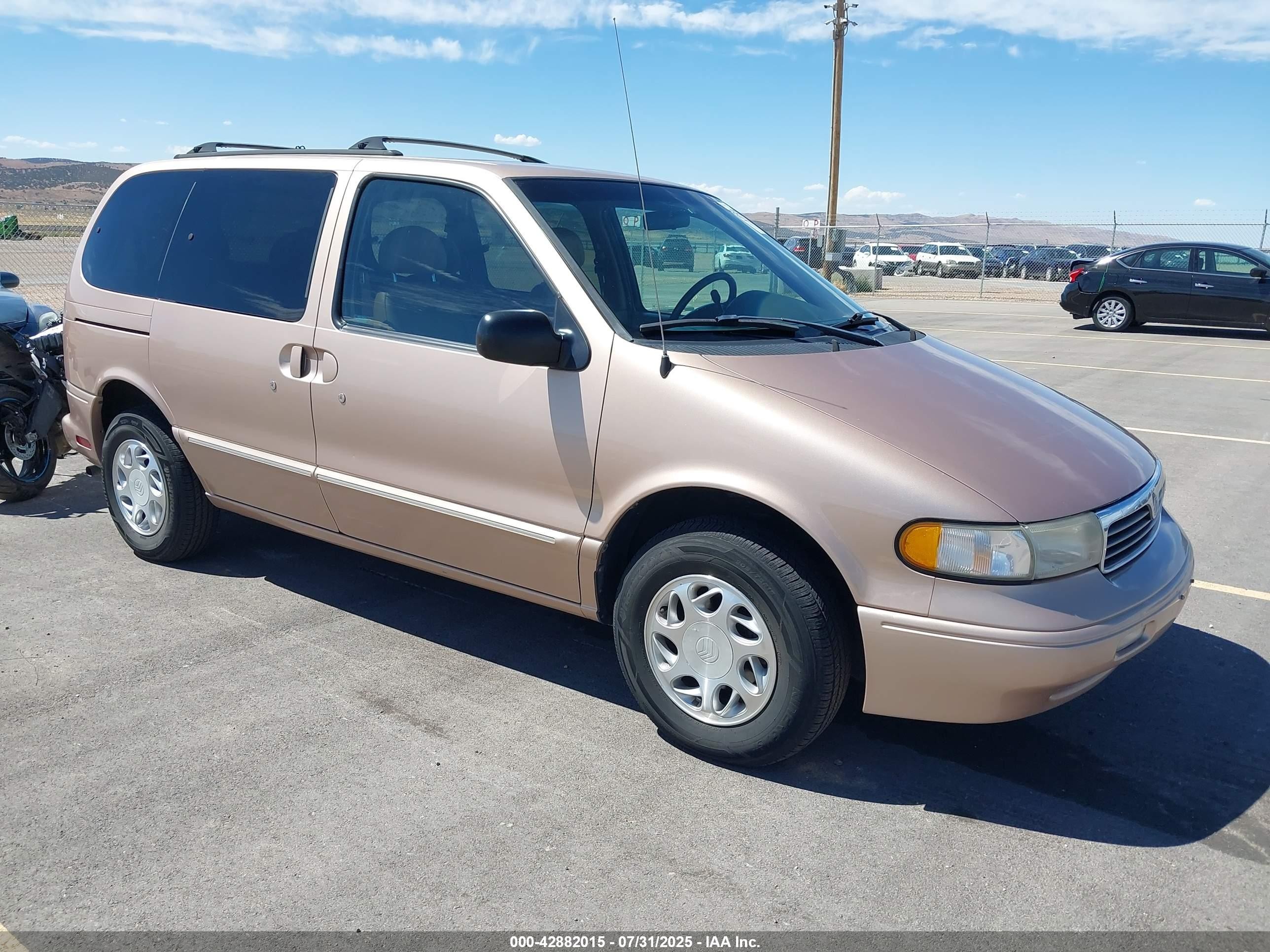 1998 Mercury Villager, VIN 4M2ZV1118WDJ27628 — Rear end