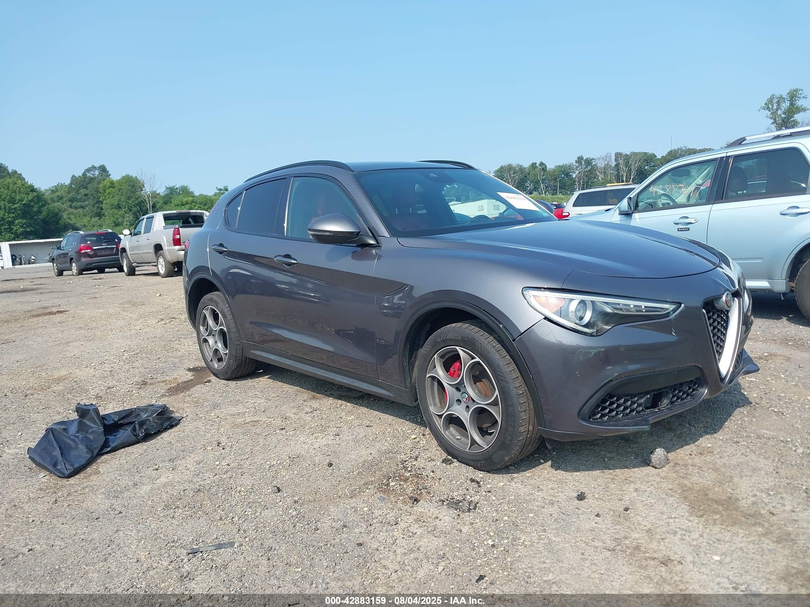 2018 Alfa Romeo Stelvio Ti Sport, VIN ZASFAKNN1J7B73906 — Электрика