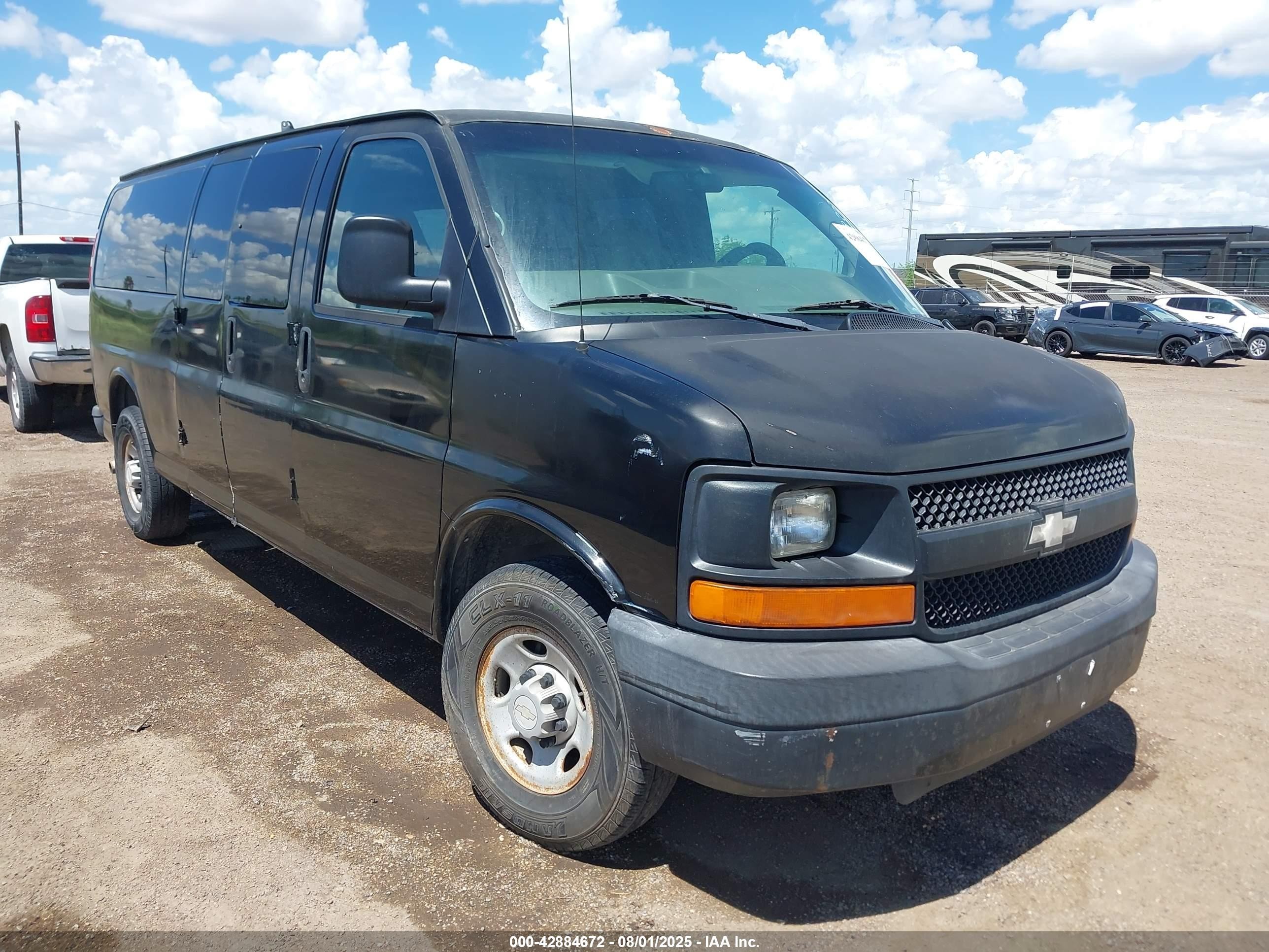 2007 Chevrolet Express Passenger, VIN 1GAHG39U671218320 — Repossession