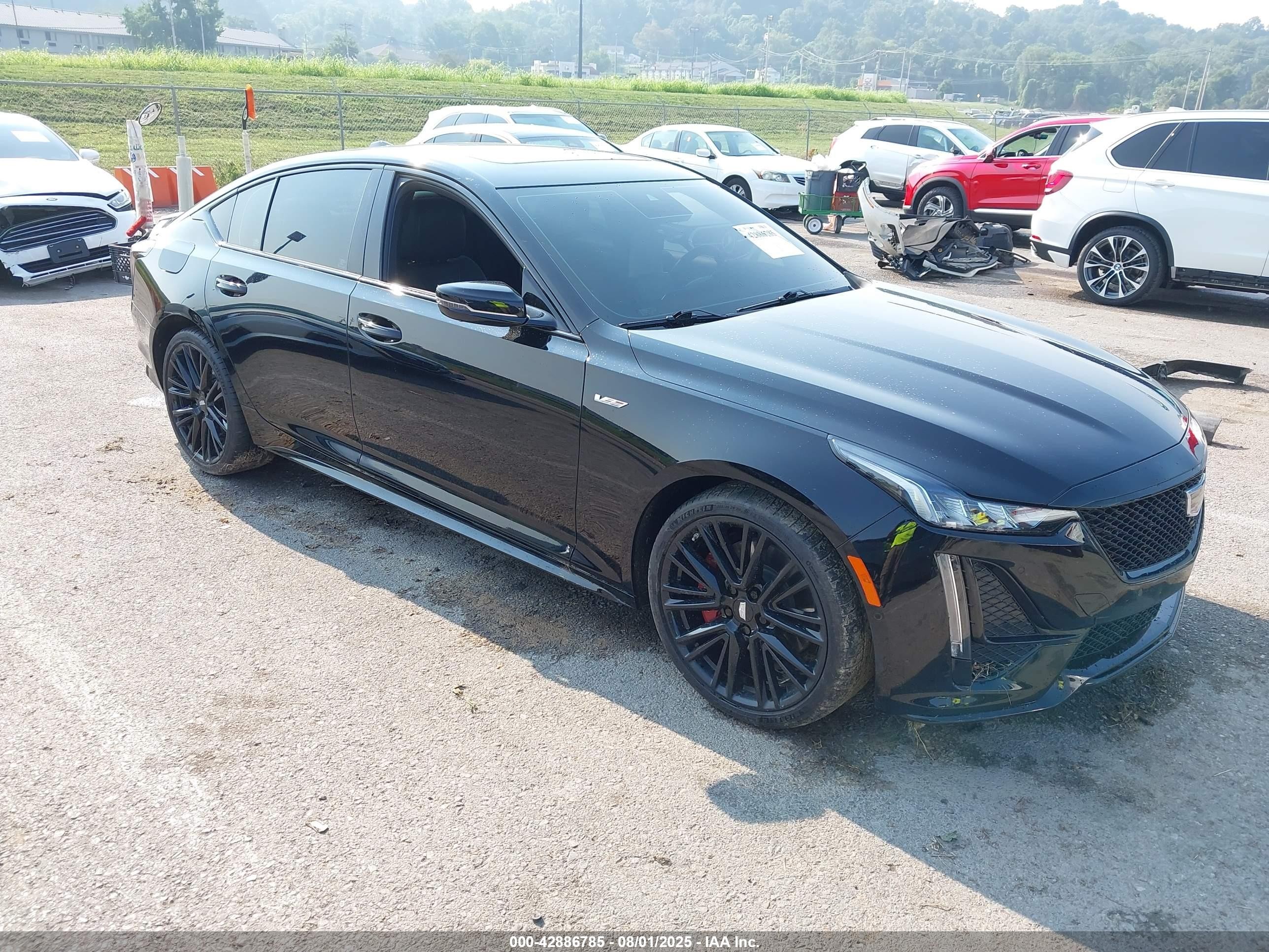 2023 Cadillac CT5-V, VIN 1G6DV5RW7P0138266 — Water / flood