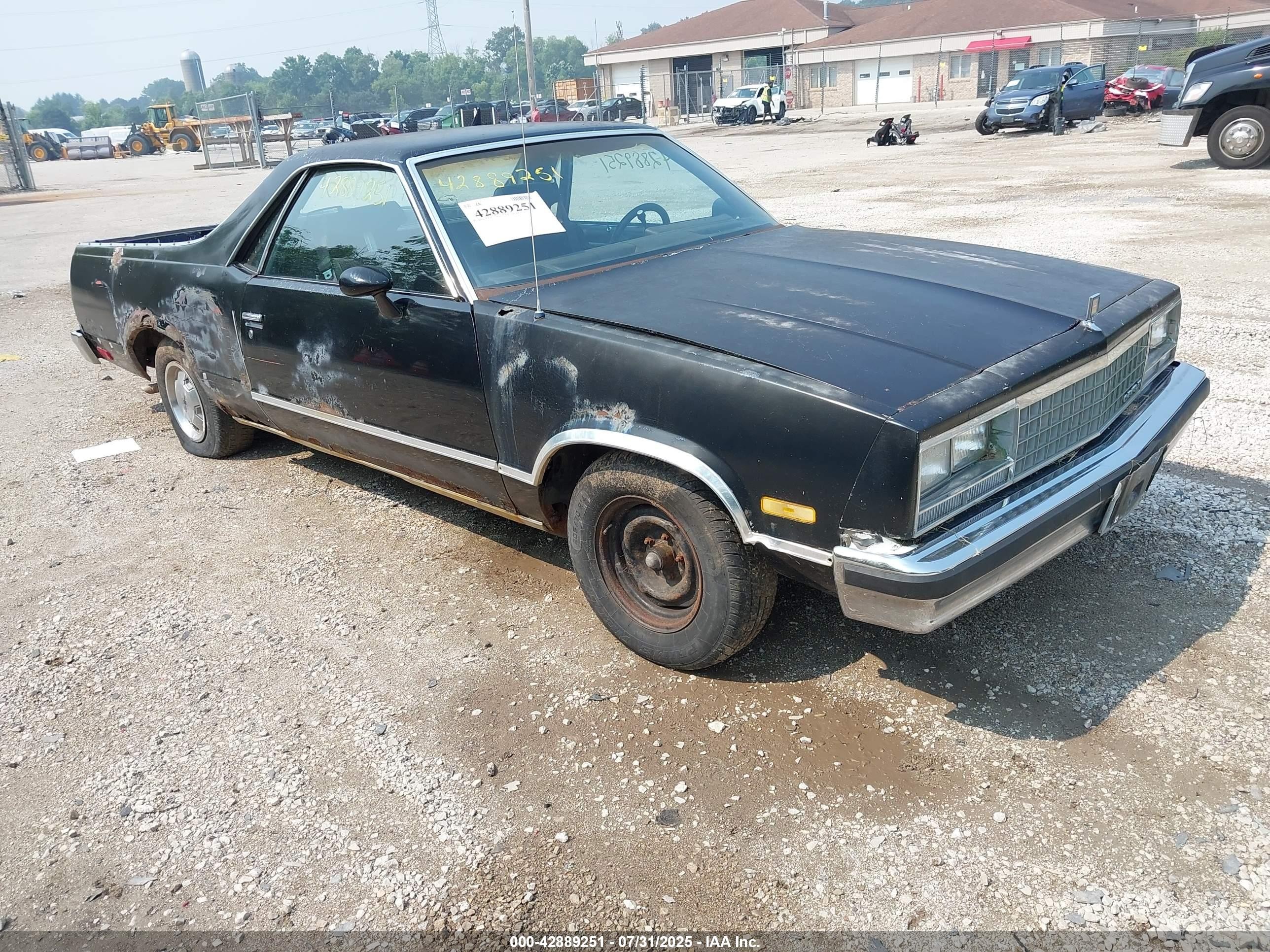 1985 Chevrolet El Camino, VIN 3GCCW80Z3FS913300 — Mechanical