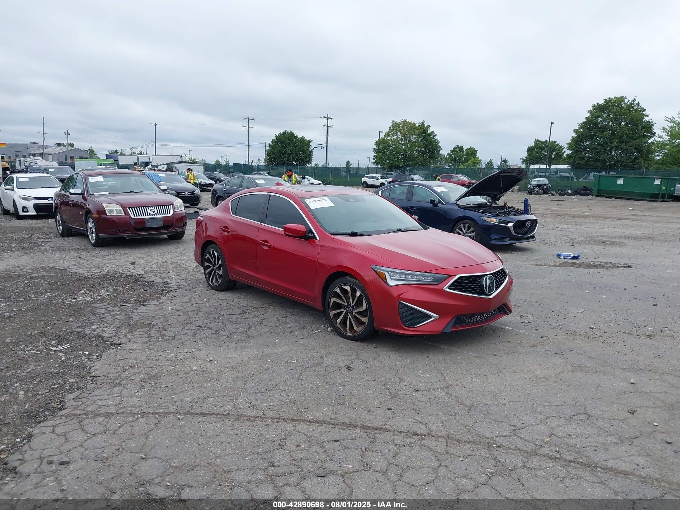 2020 Acura ILX Premium, VIN 19UDE2F72LA010449 — Fresh water flood
