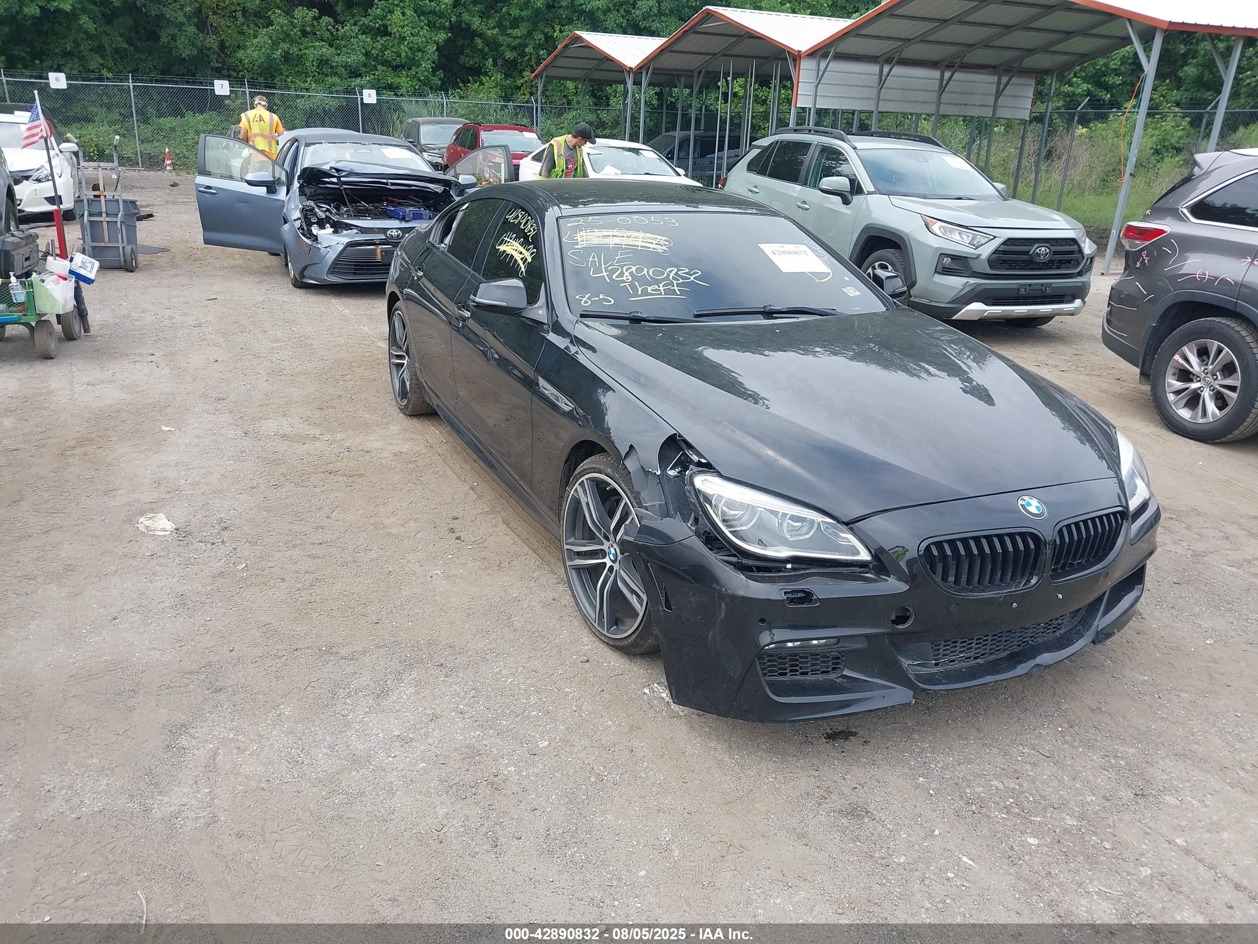 2018 BMW 6 Series 640i, VIN WBA6D0C57JG852938 — Front end