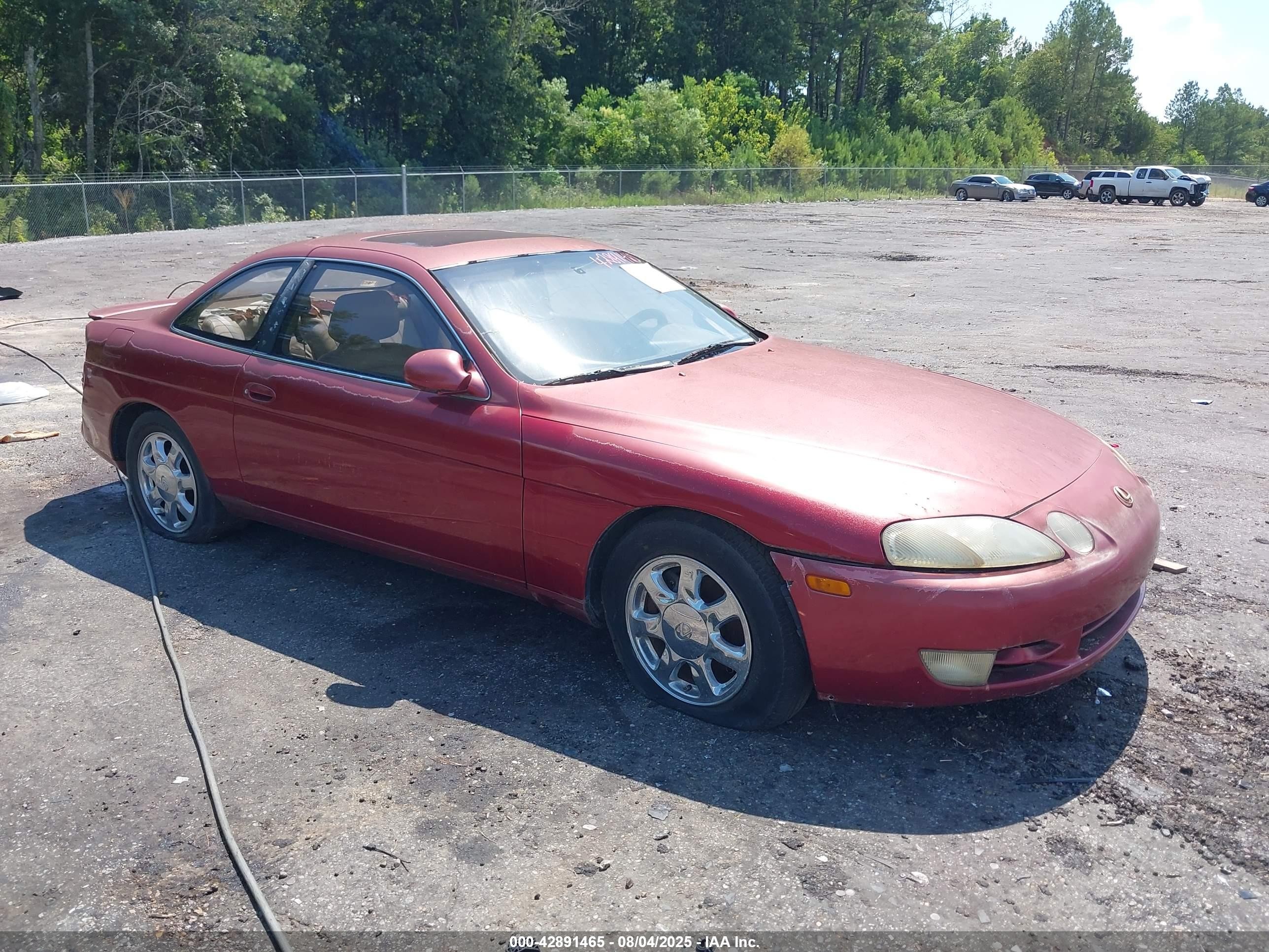 1993 Lexus SC 400, VIN JT8UZ30C2P0028152 — Rear end