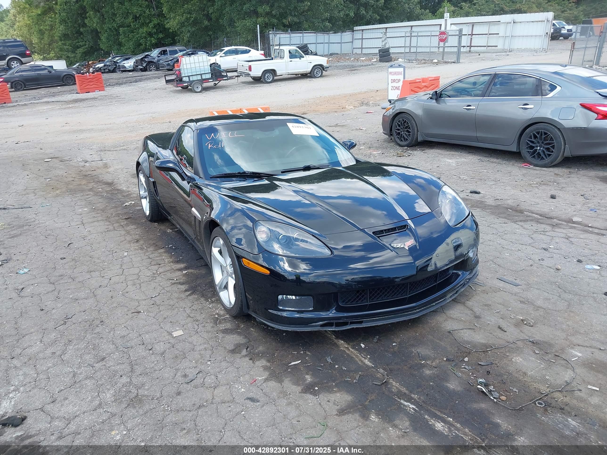 2010 Chevrolet Corvette, VIN 1G1YX2DW8A5101180 — Rear end