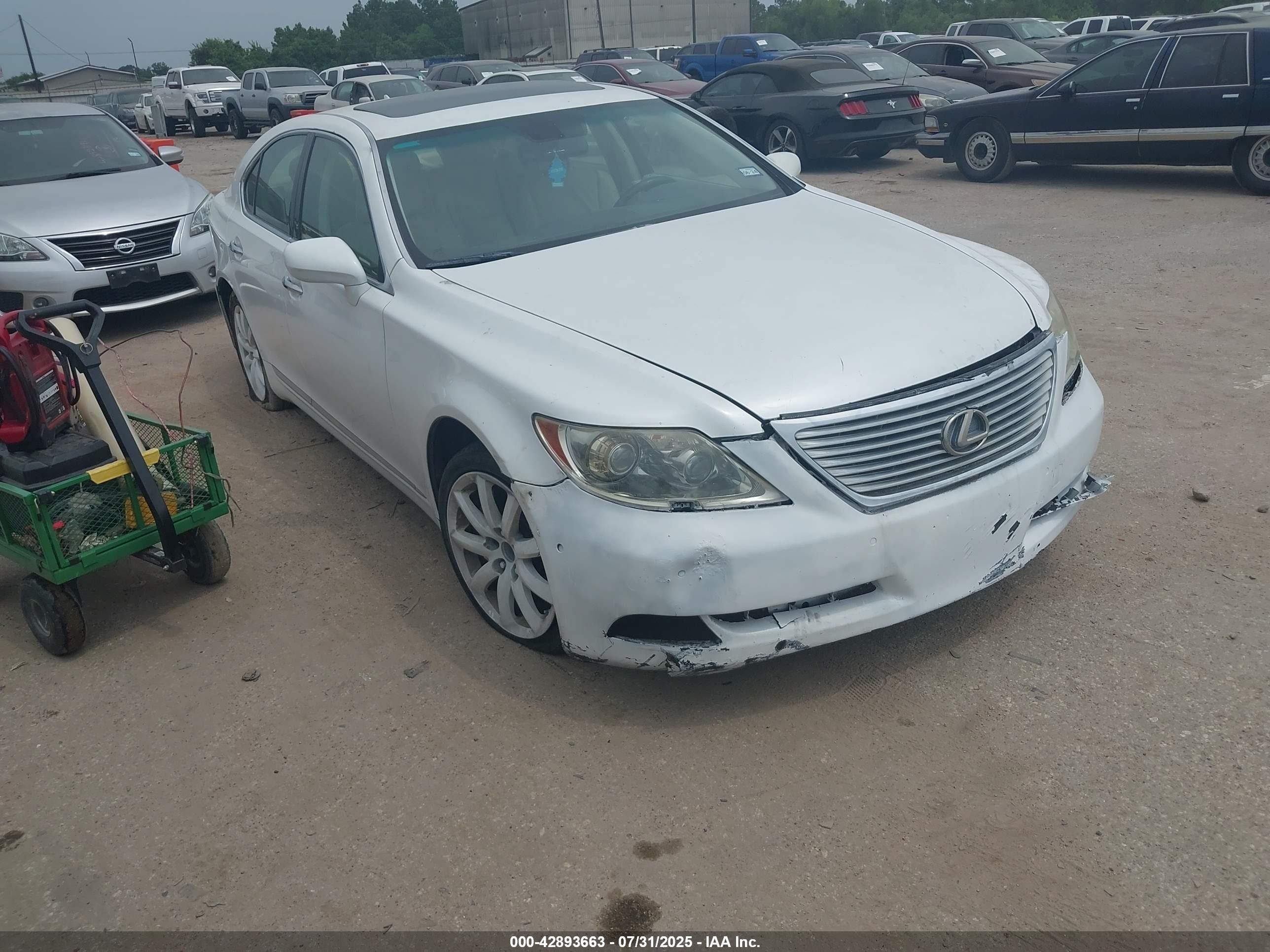 2007 Lexus LS 460, VIN JTHBL46F475011288 — Electrical