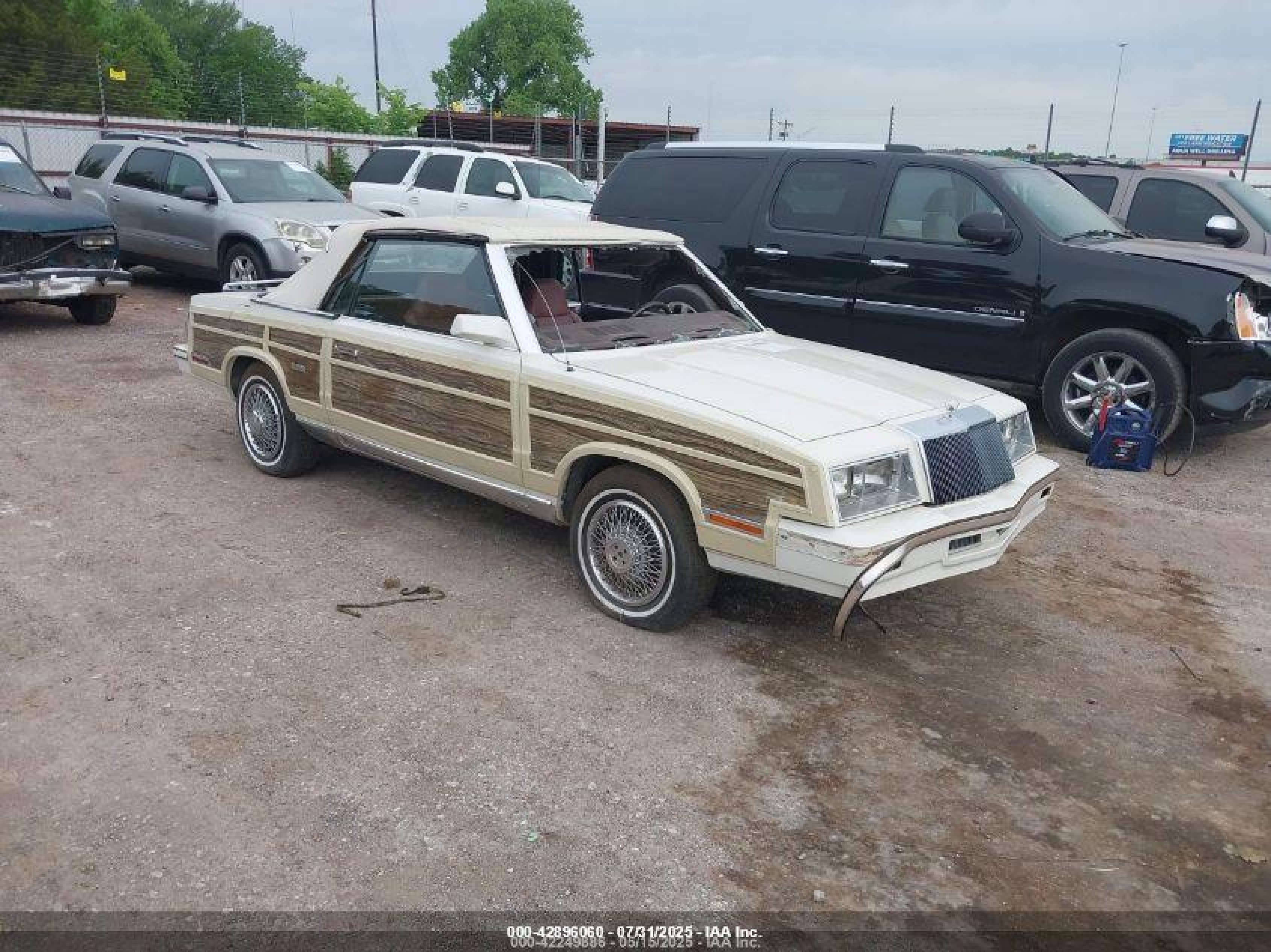 1984 Chrysler LeBaron, VIN 1C3BC55G7EG131271 — Front end