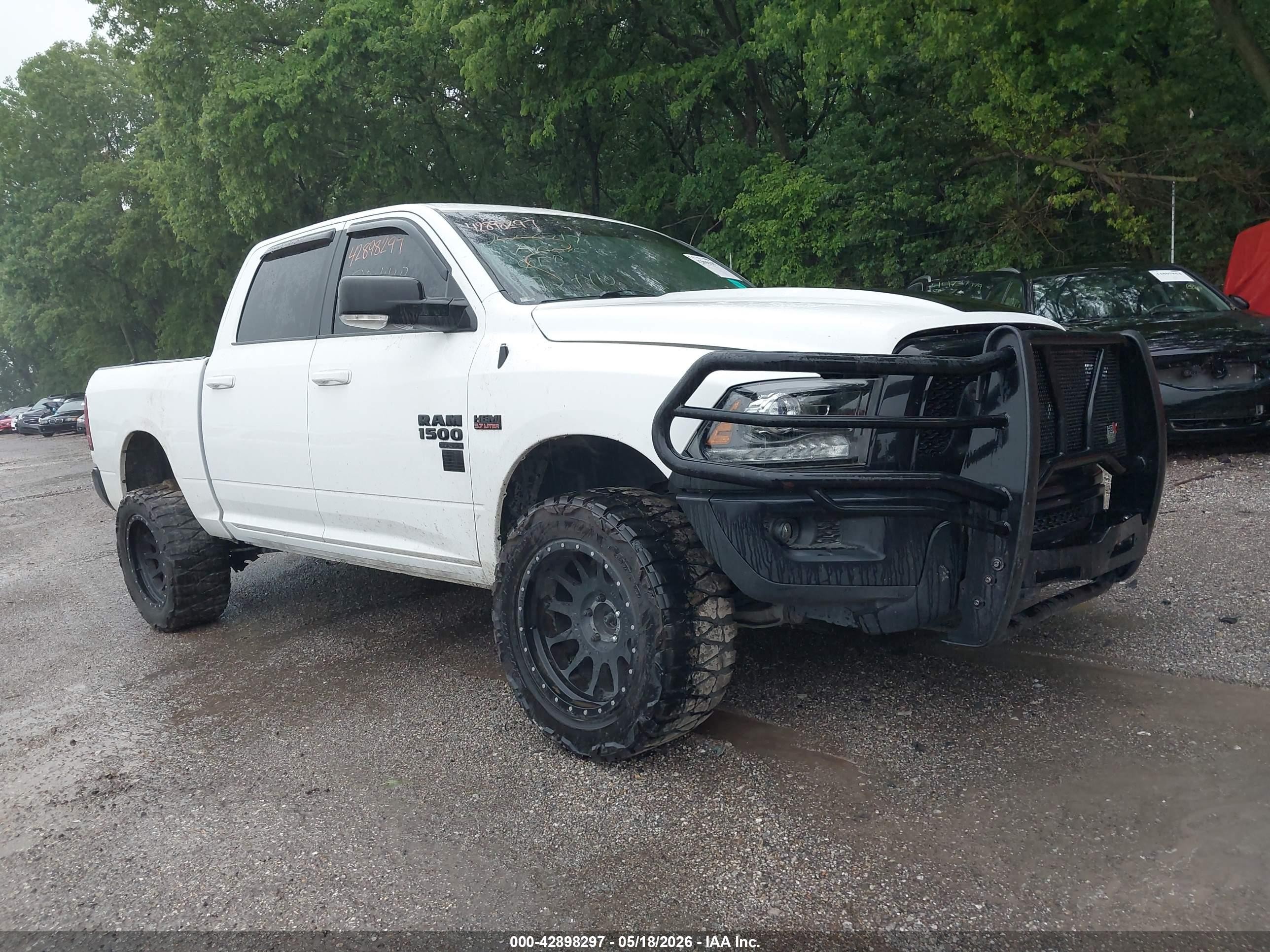 2019 Ram 1500 Warlock, VIN 1C6RR7LT7KS724410 — Interior fire
