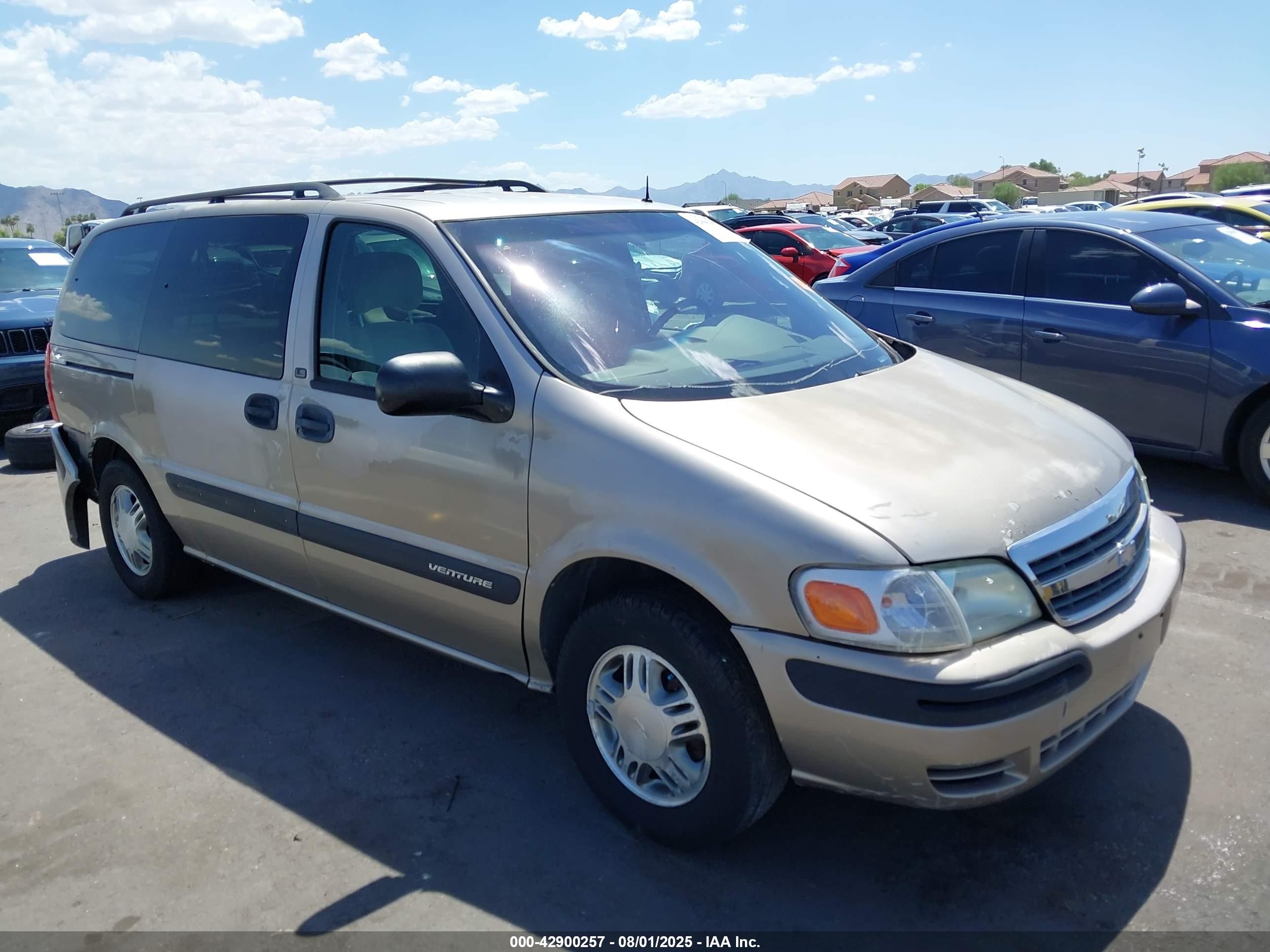 2001 Chevrolet Venture LS Y3G Mobility, VIN 1GNDX03E61D276642 — Rear end