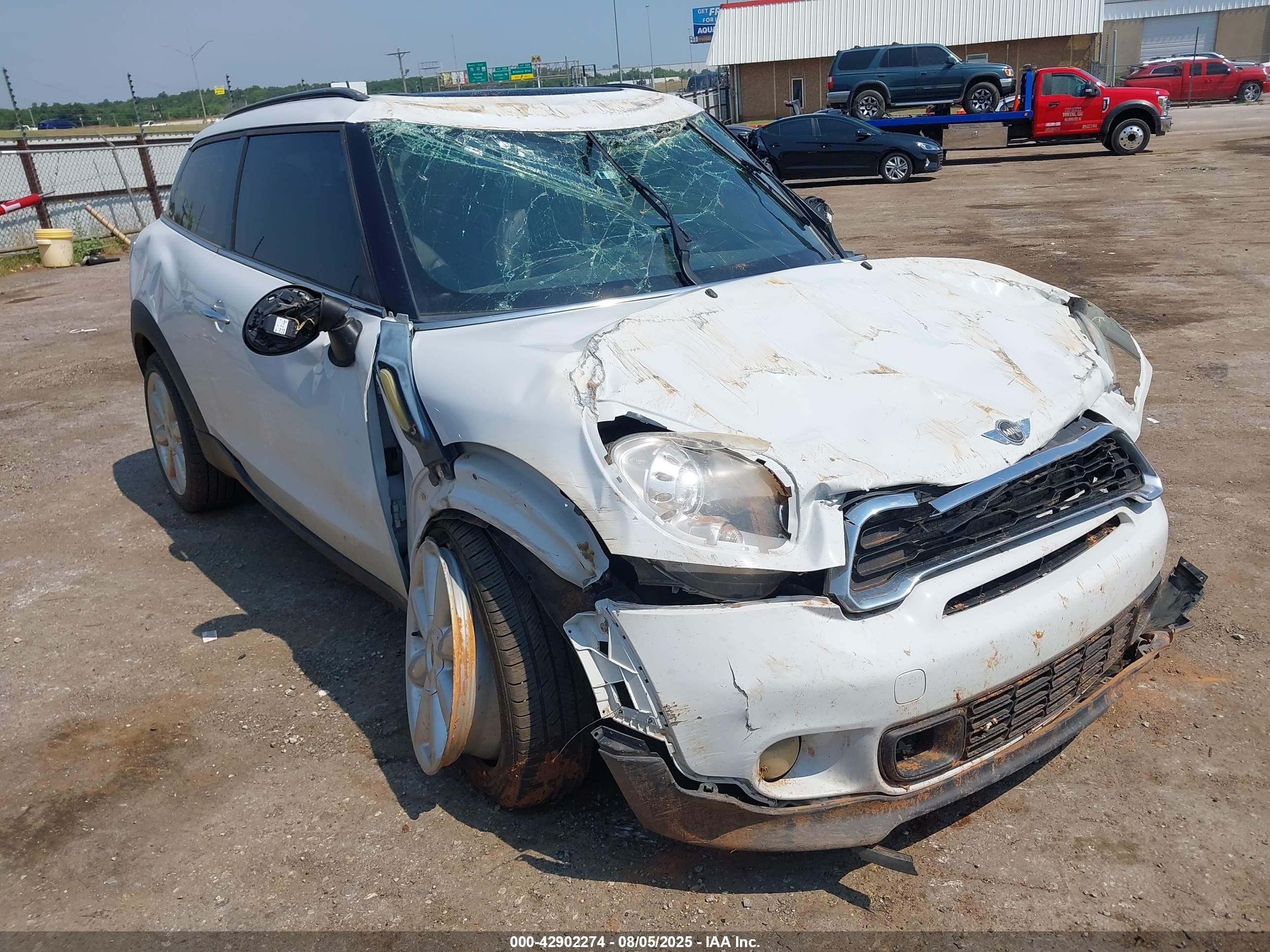 2013 MINI Paceman S ALL4, VIN WMWSS7C5XDWN71580 — Rollover