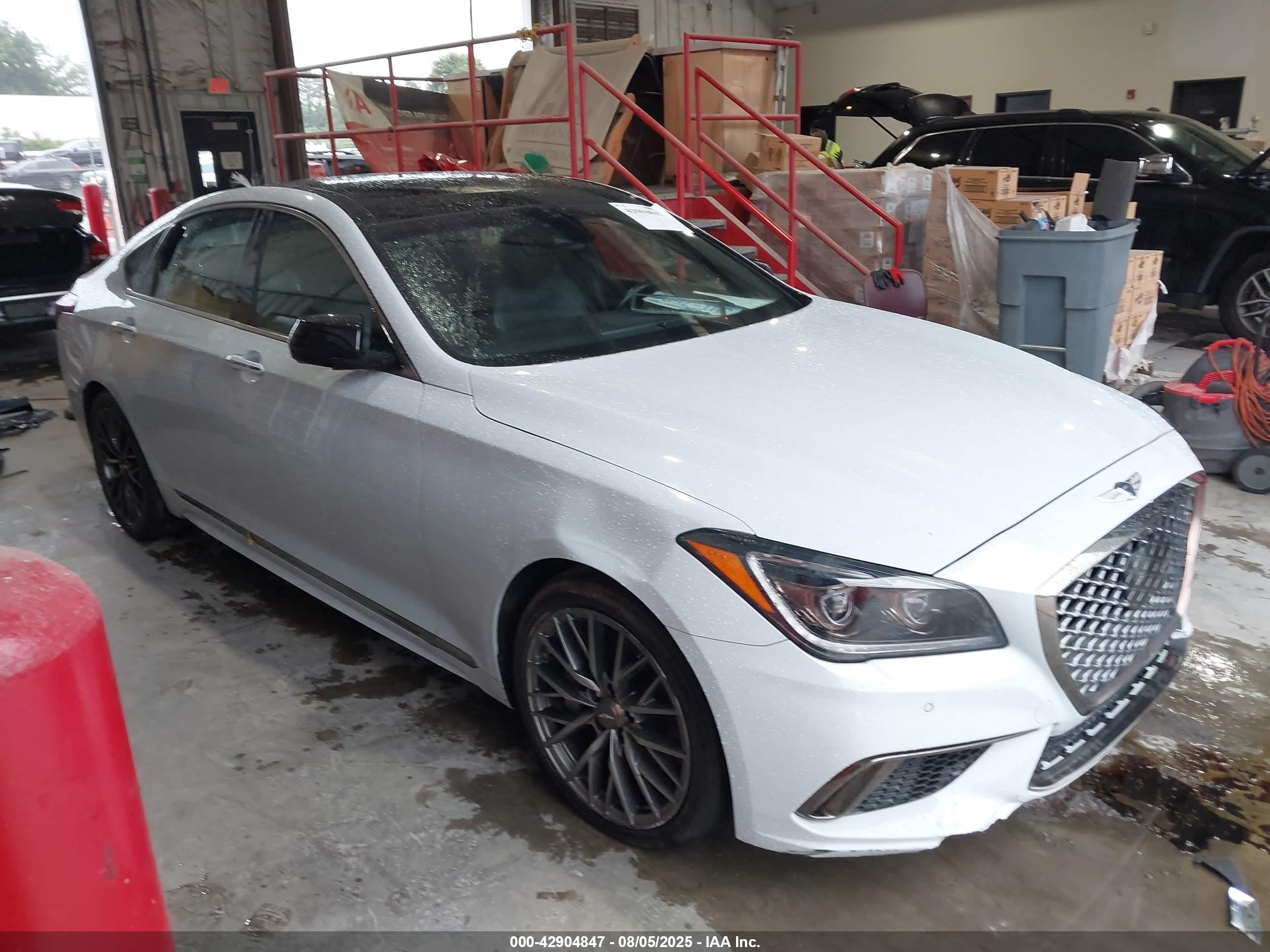 2020 Genesis G80 Sport, VIN KMTFN4JB5LU330511 — Theft recovery