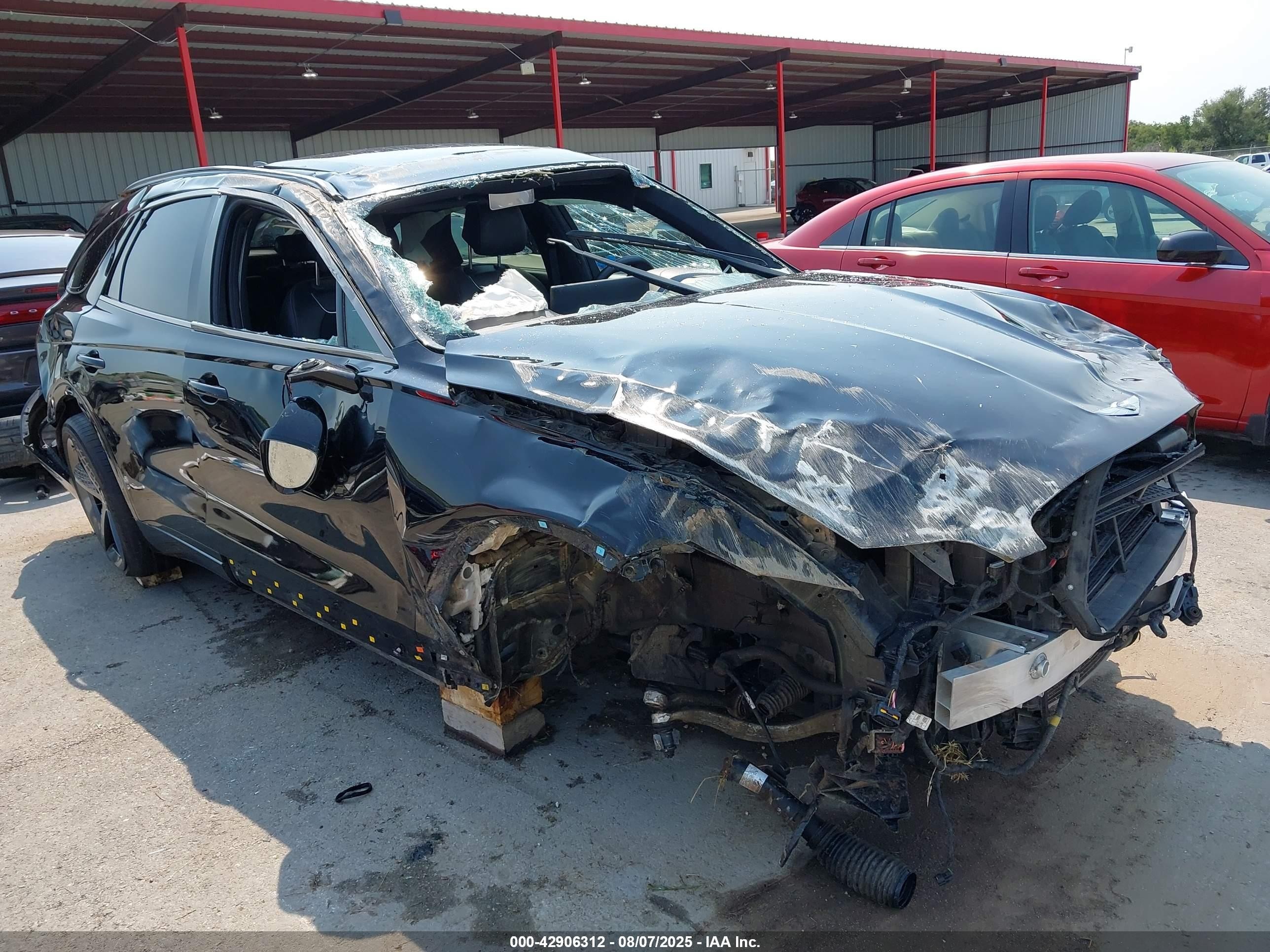 2023 Genesis GV70 2.5T, VIN KMUMADTB7PU132546 — Rollover