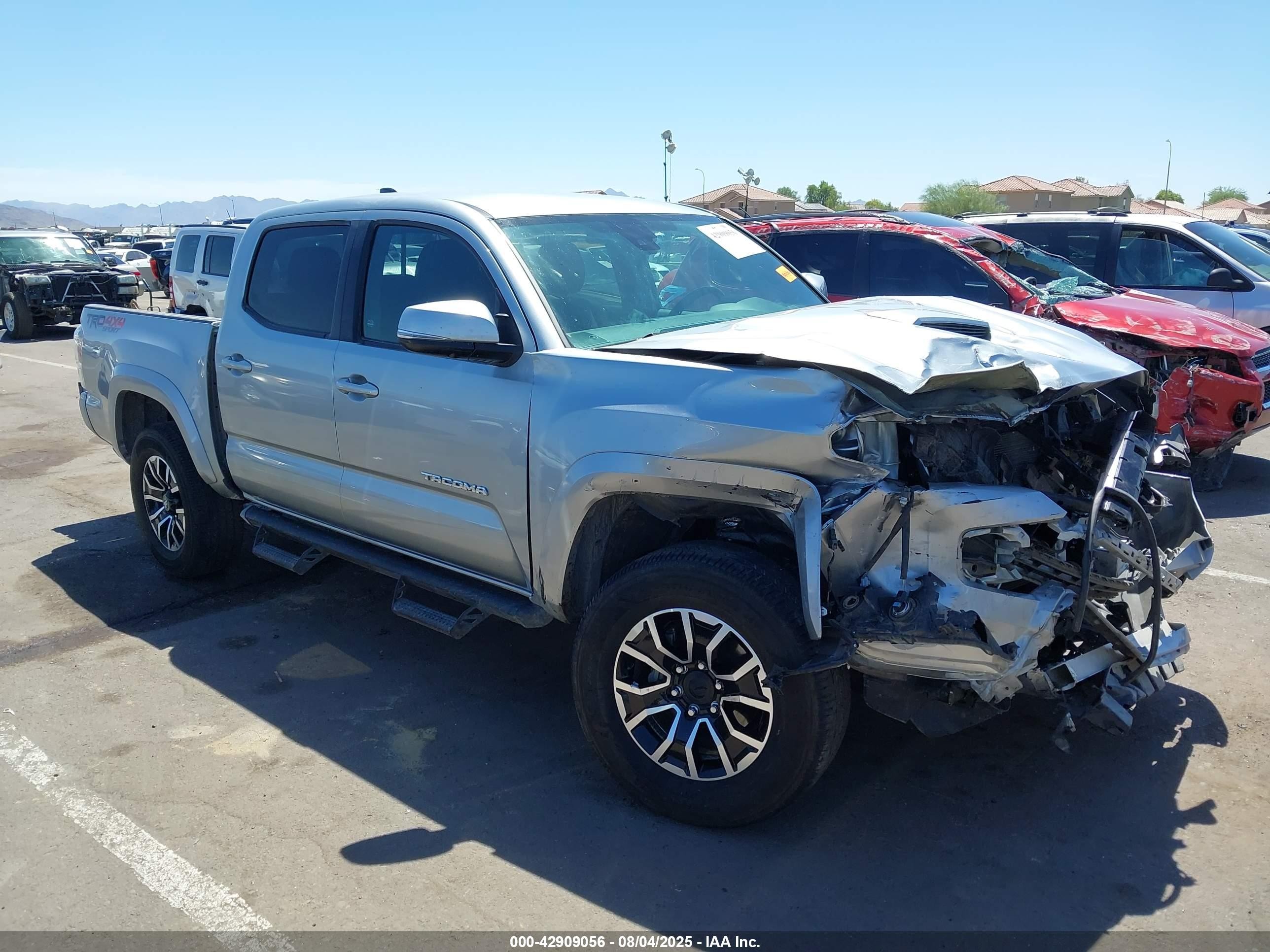 2023 Toyota Tacoma SR, VIN 3TMCZ5AN7PM589162 — Front end