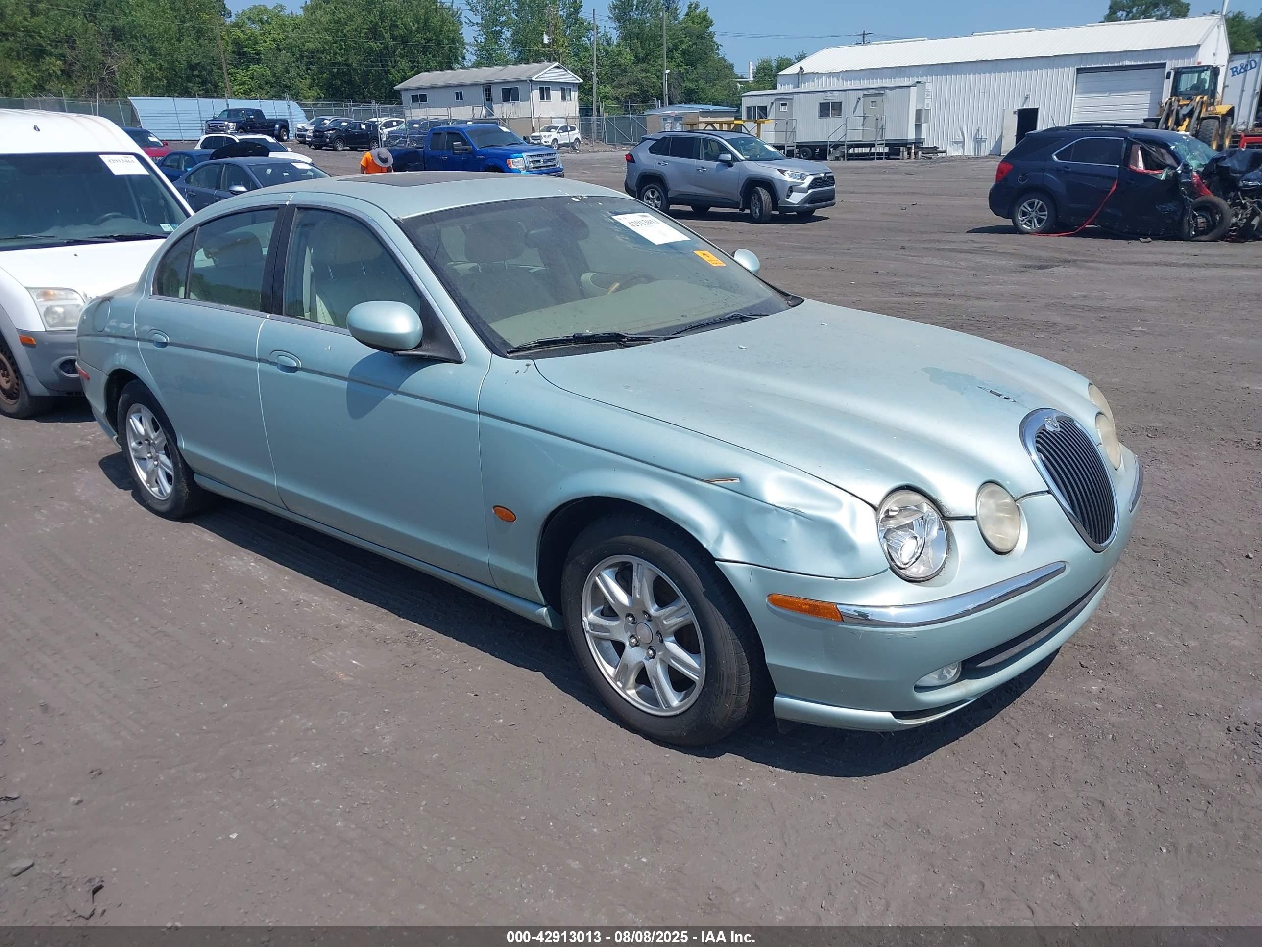 2003 Jaguar S-Type, VIN SAJEA01T93FM89223 — Biohazard / chemical