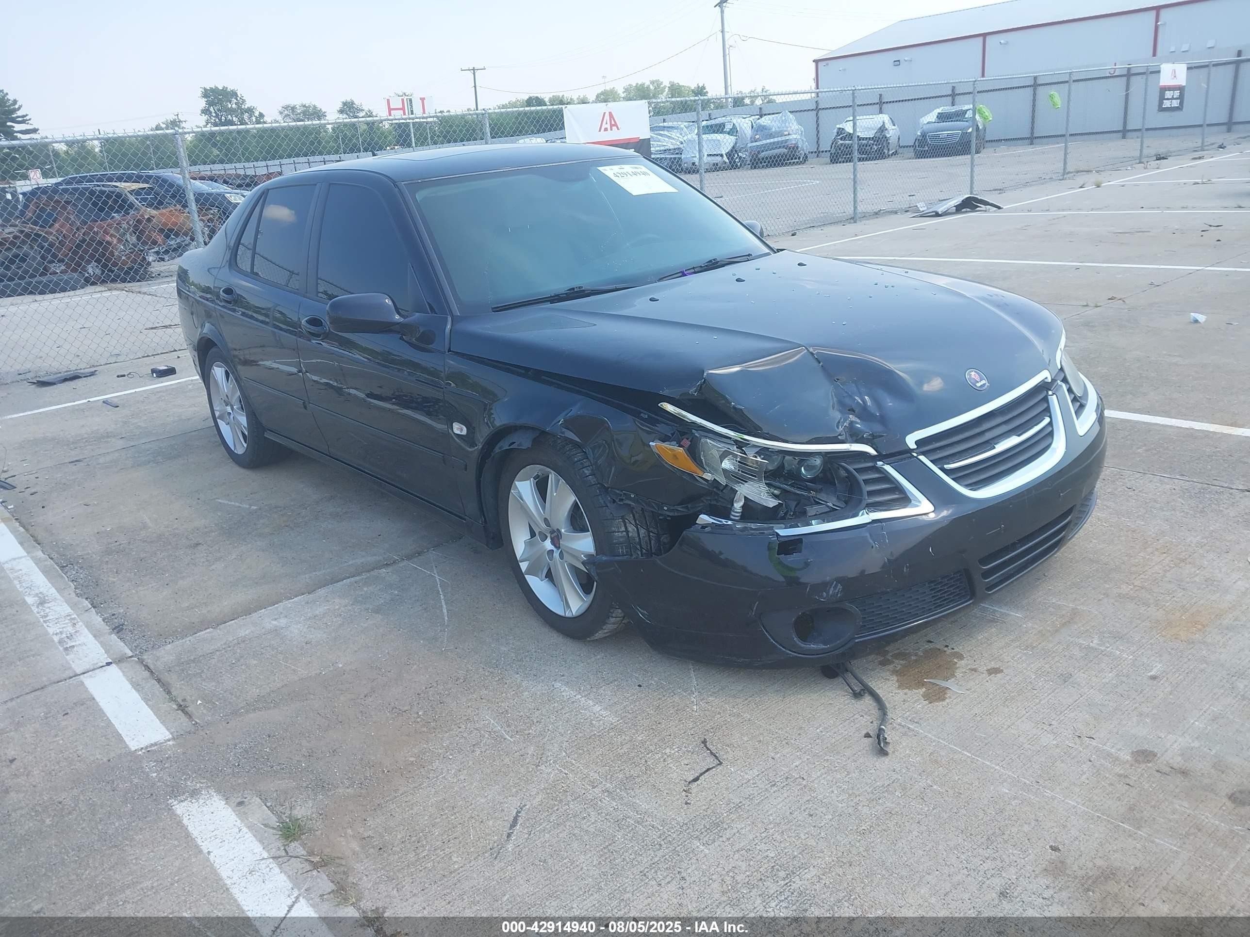 2008 Saab 9-5 Aero, VIN YS3EH49G483513373 — Перед