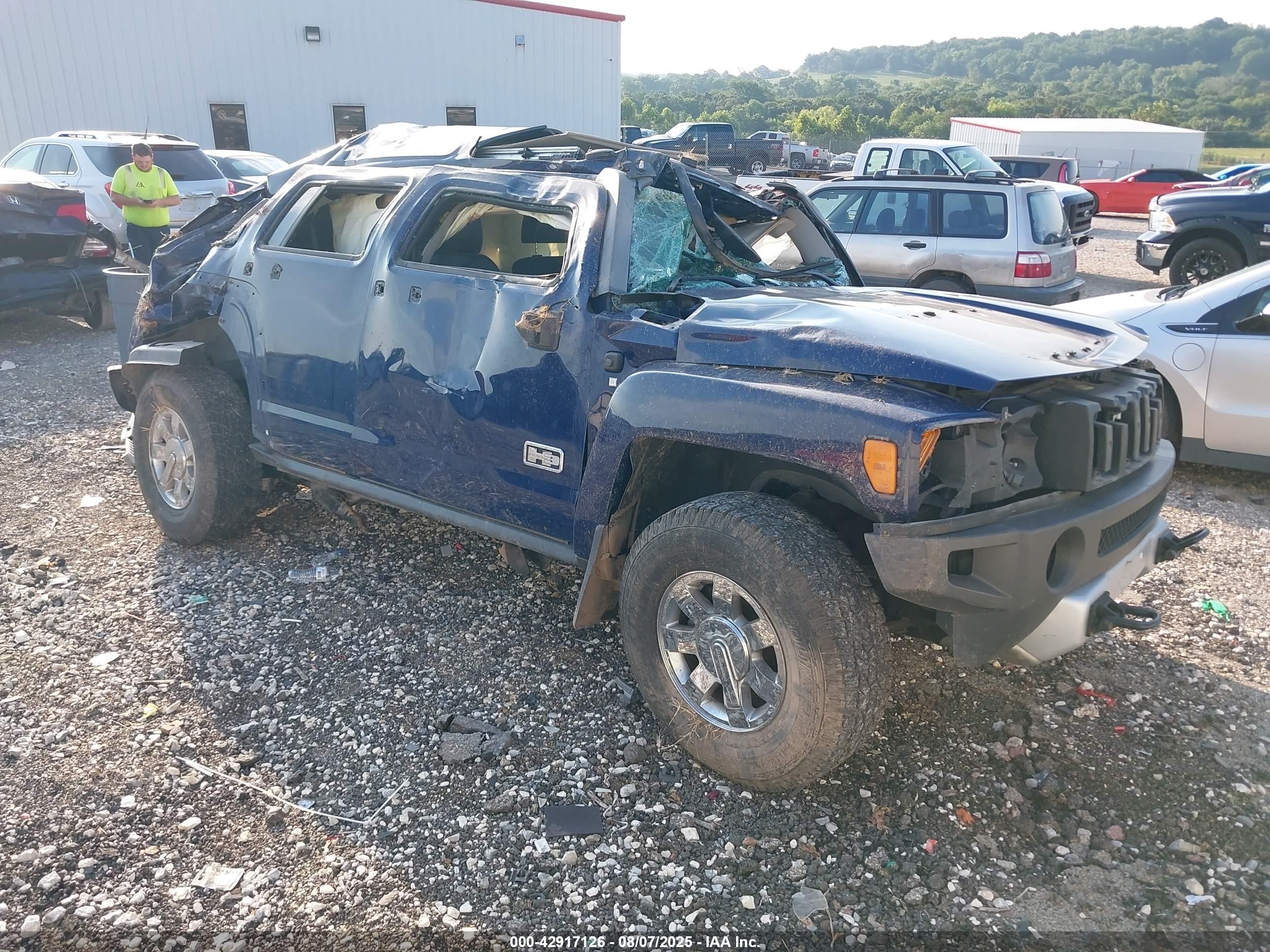 2009 Hummer H3 Alpha, VIN 5GTEN13L798140430 — Rollover